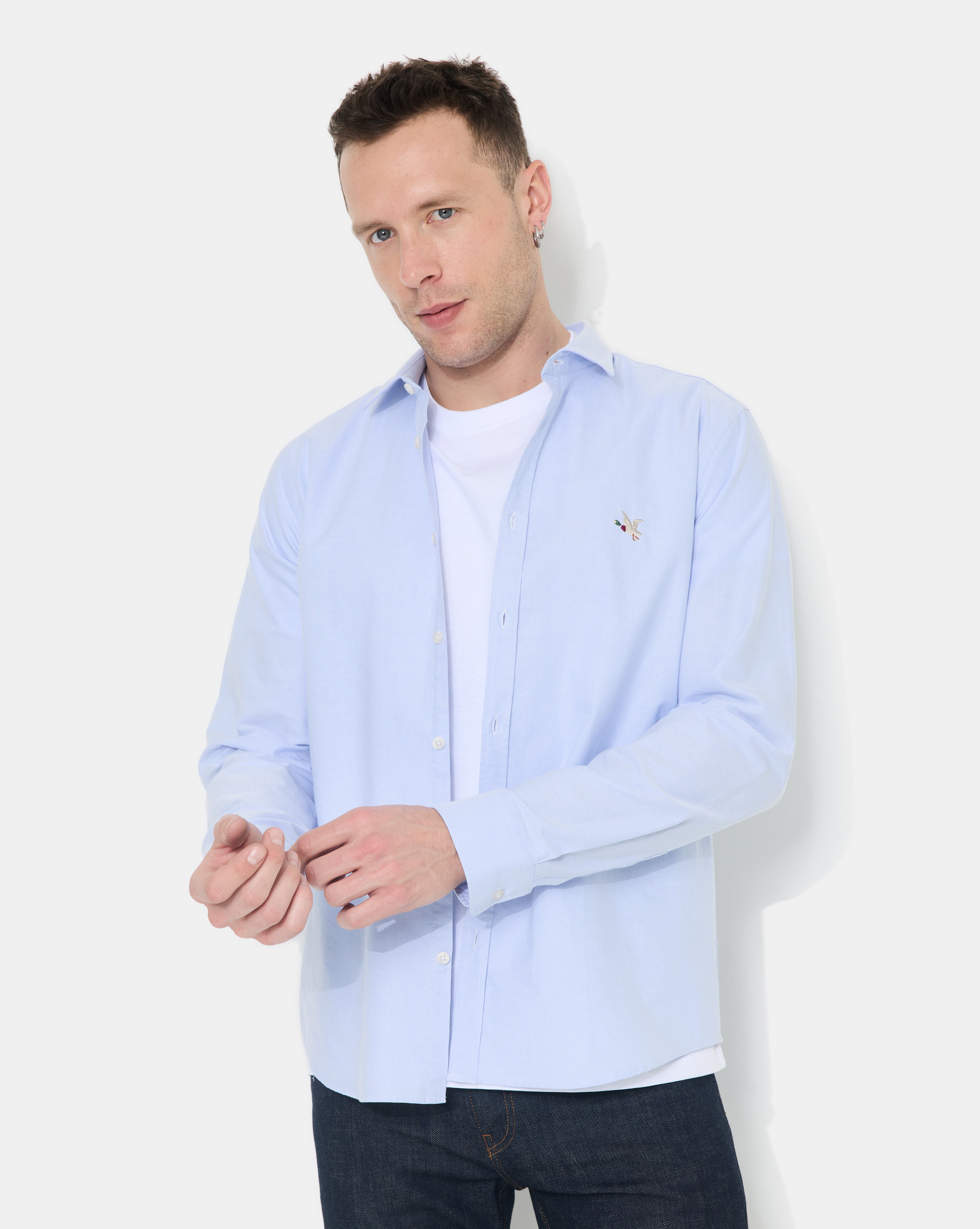 CHEMISE DOX BLEU CIEL