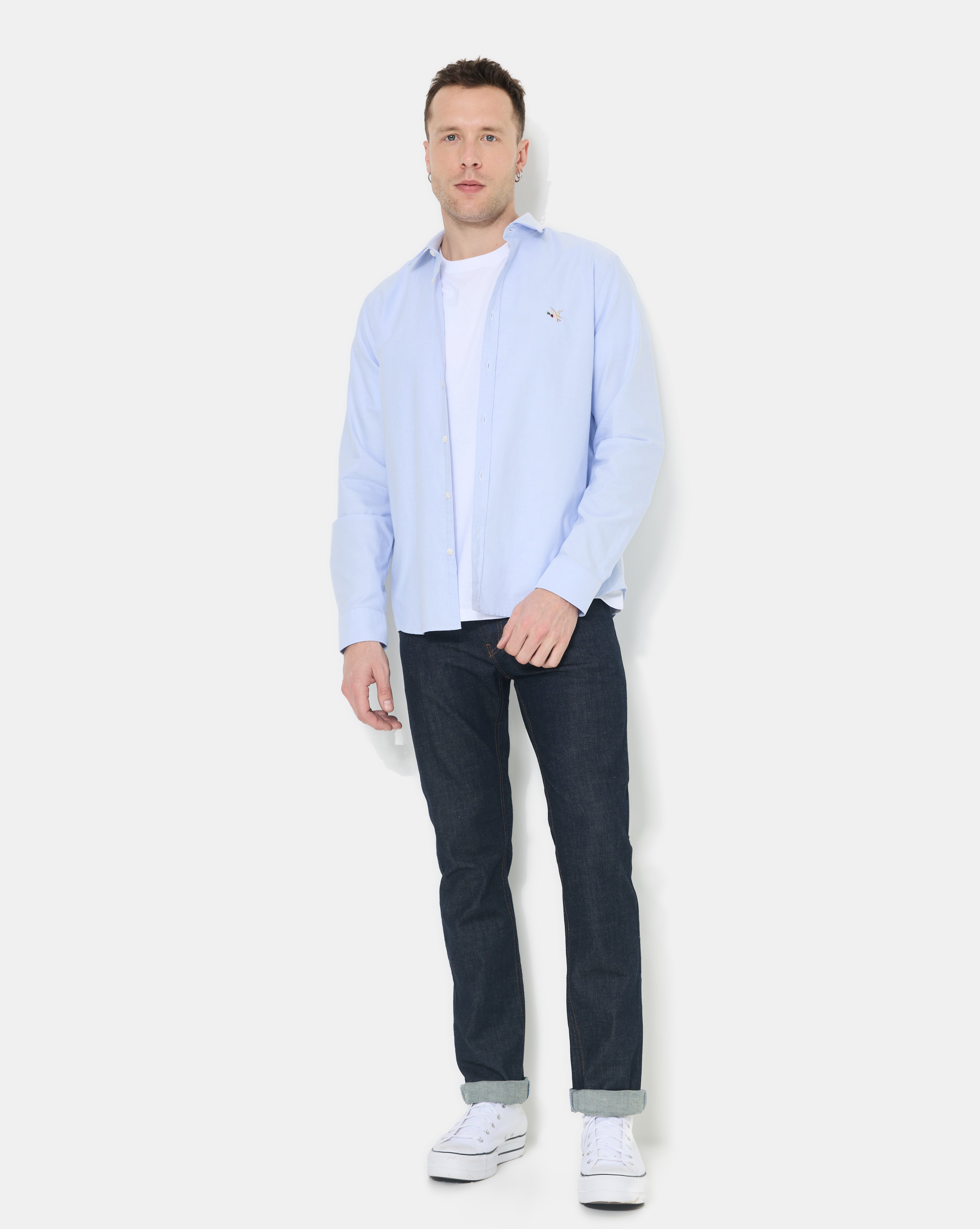 CHEMISE DOX BLEU CIEL