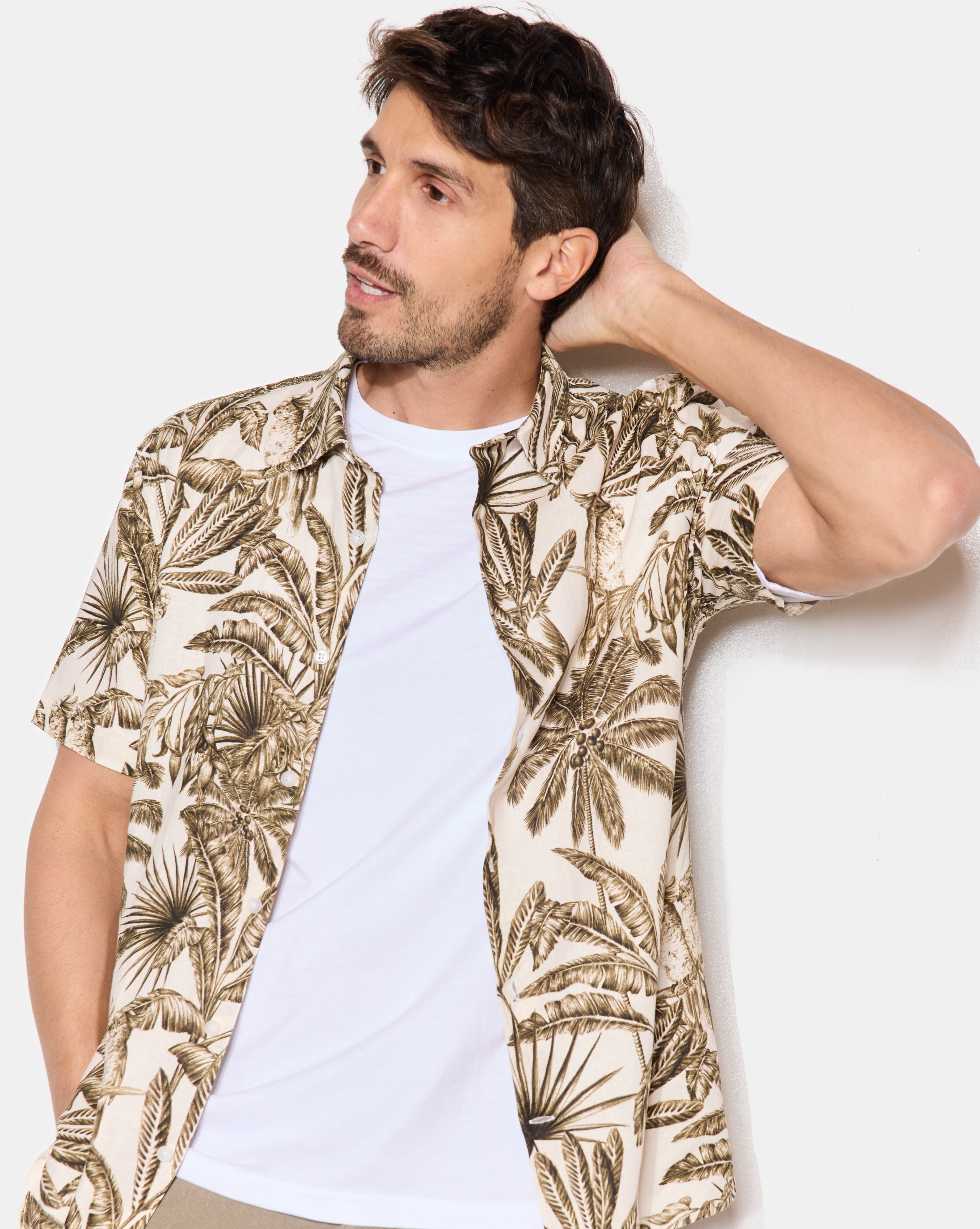 DOMINO ECRU SHIRT