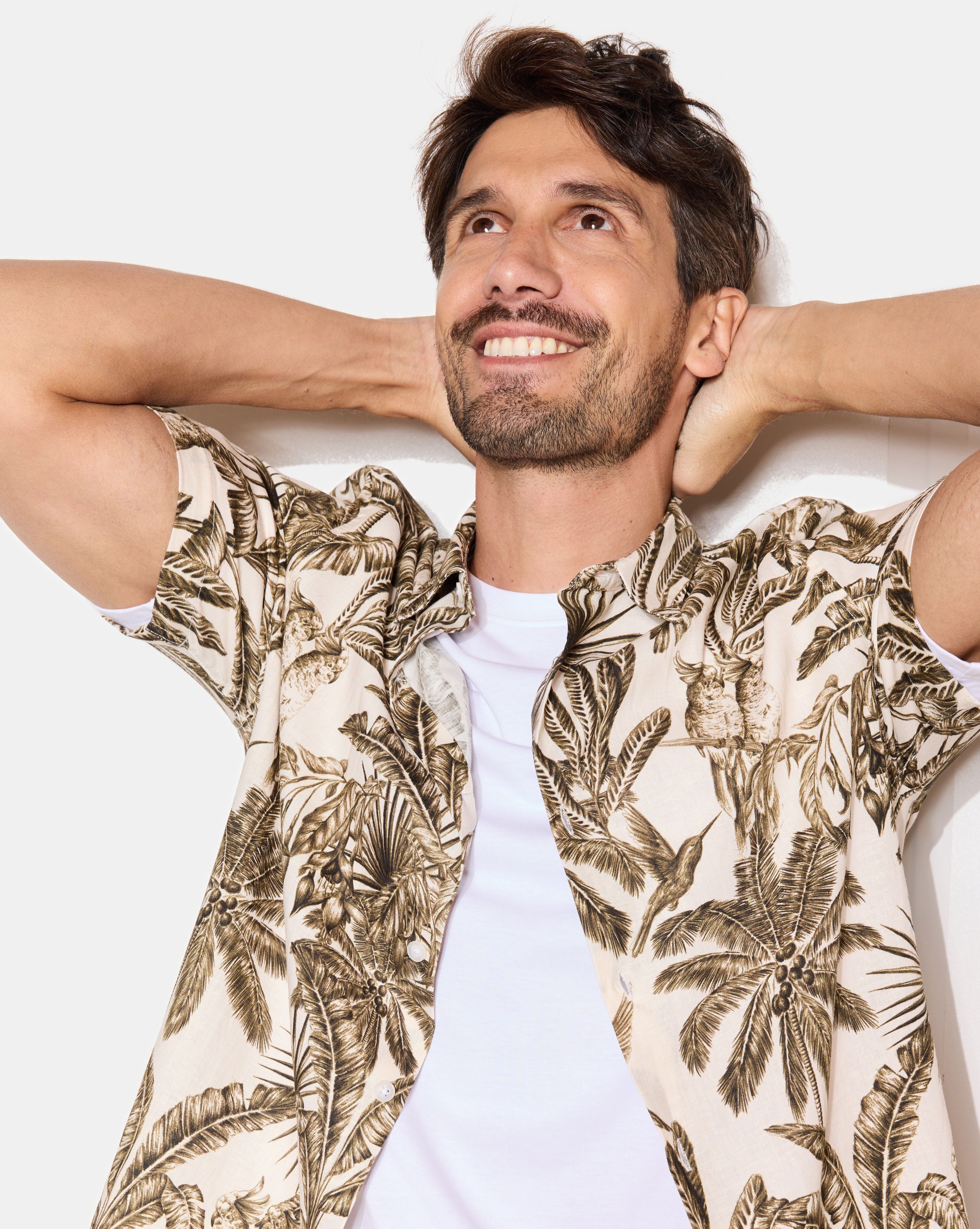 DOMINO ECRU SHIRT