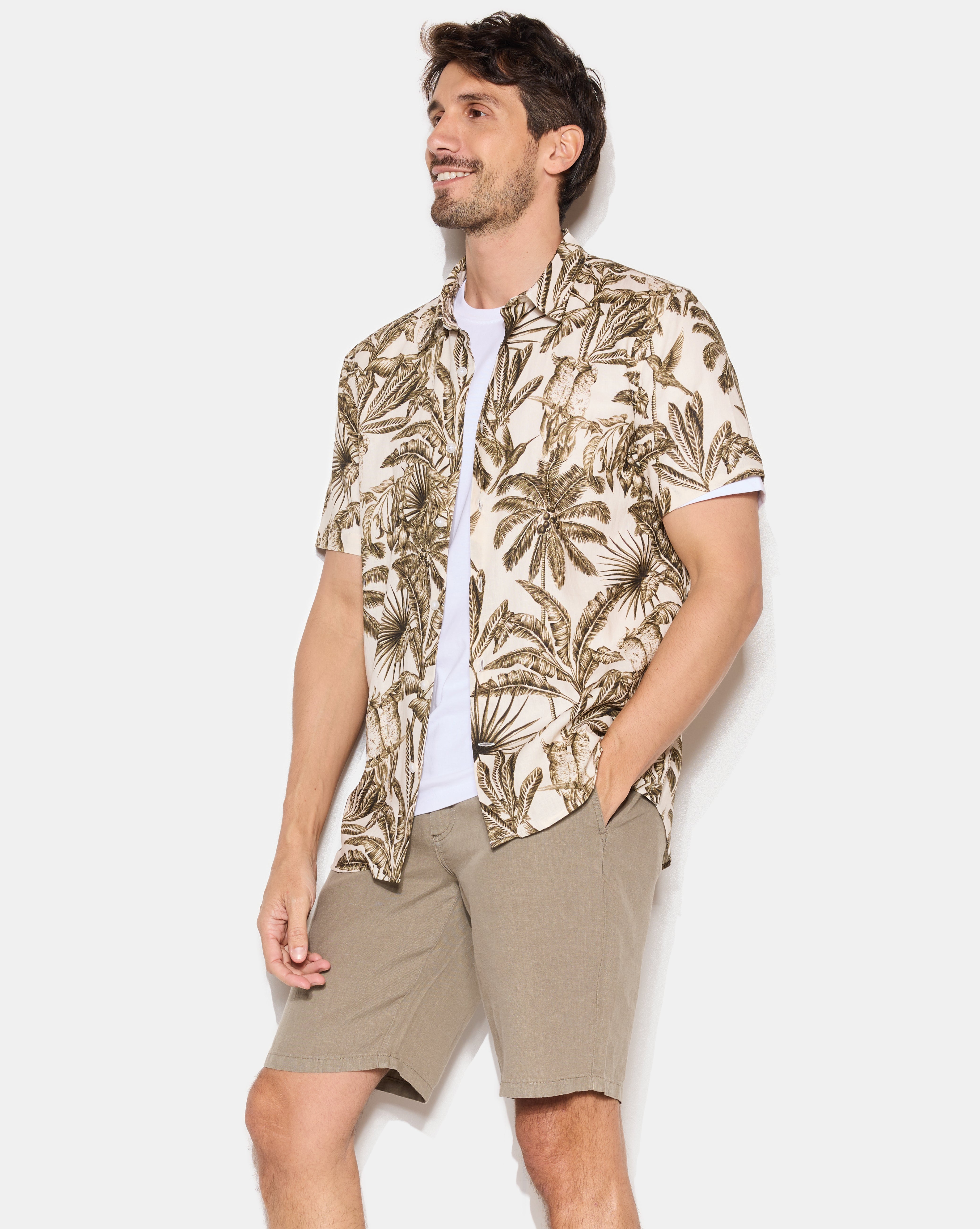 DOMINO ECRU SHIRT
