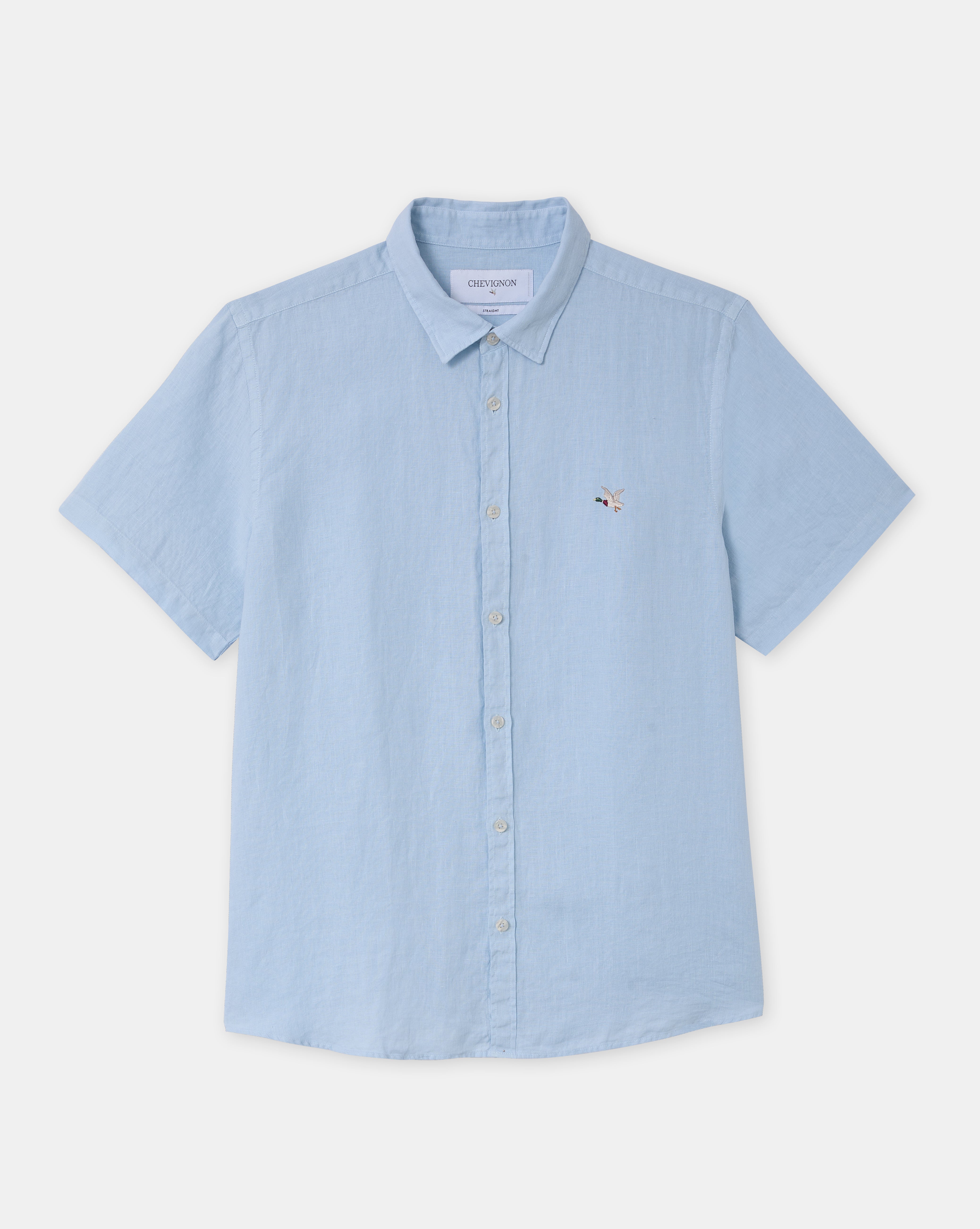LINO SS SHIRT SKY BLUE