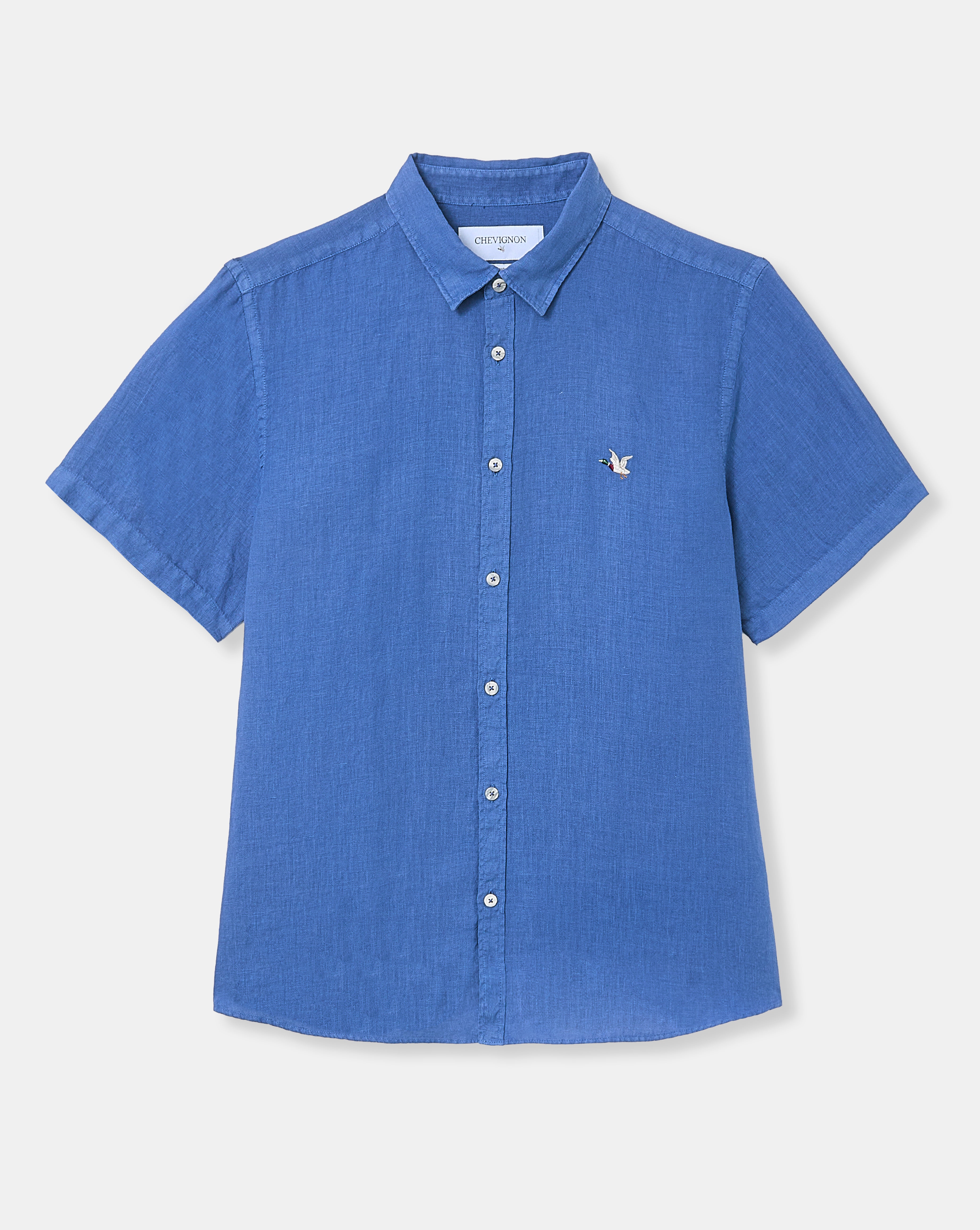 LINO S/S SHIRT BLUE