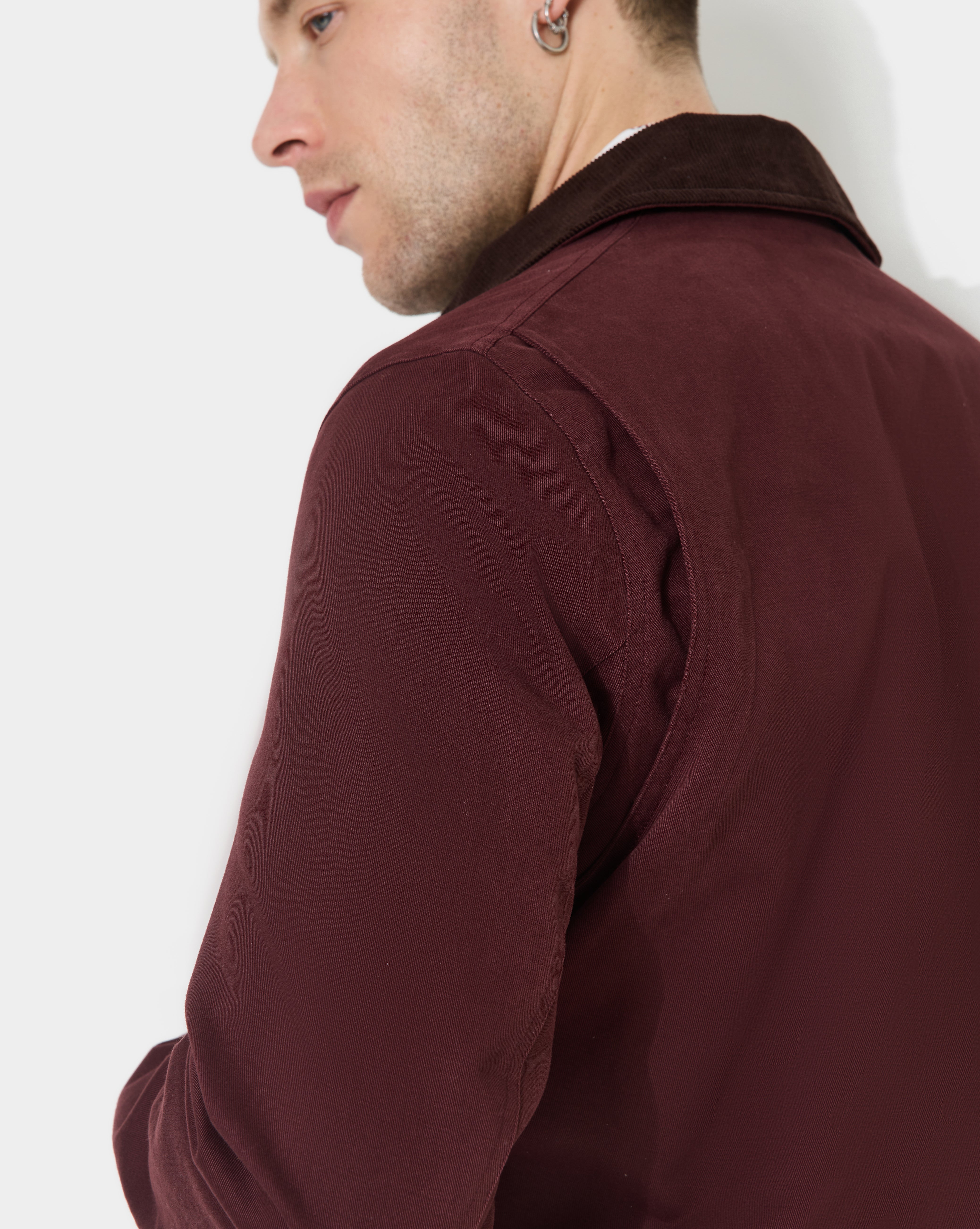 VESTE DALTON BURGUNDY