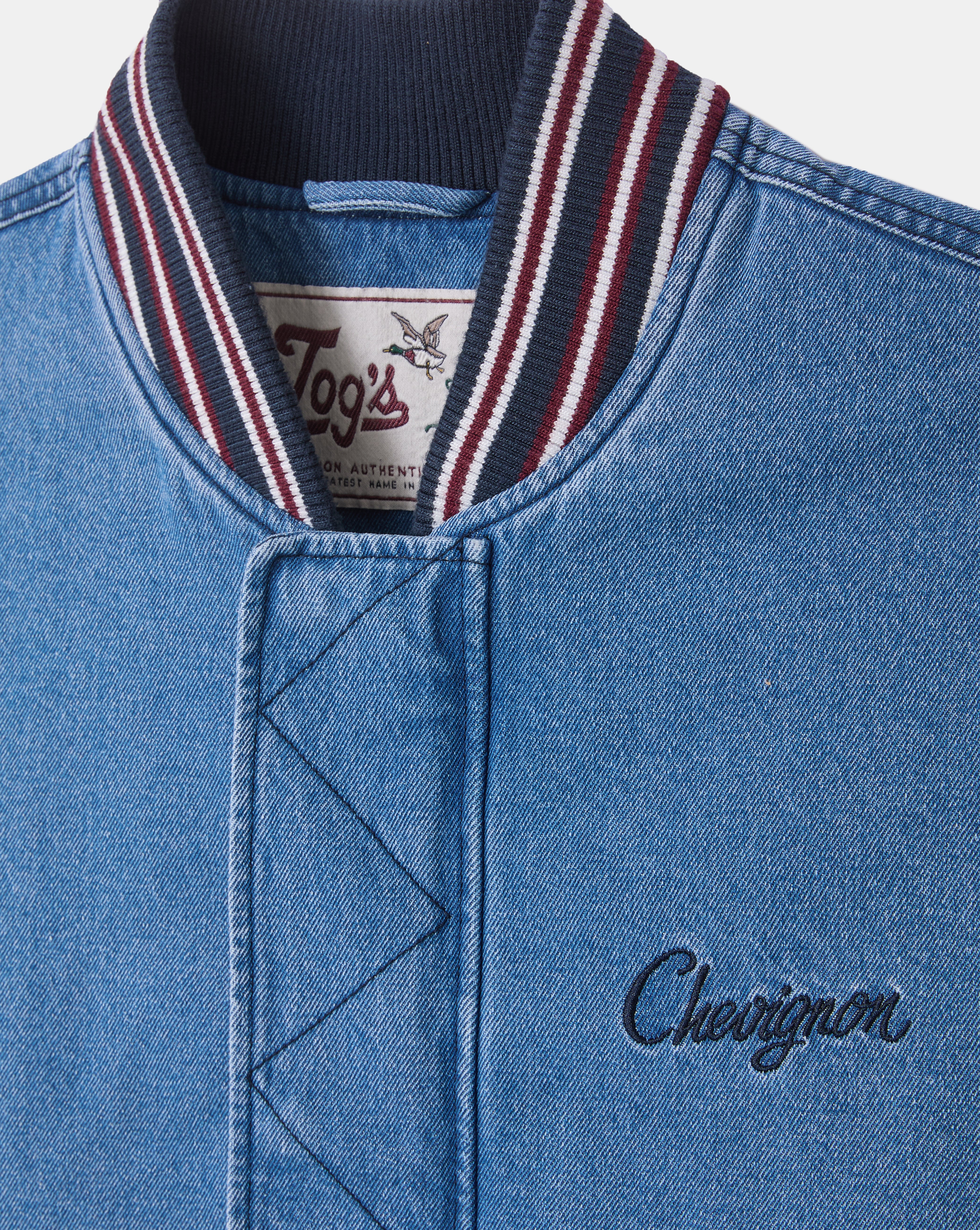 DRIFT DENIM JACKET BLUE DENIM - Chevignon