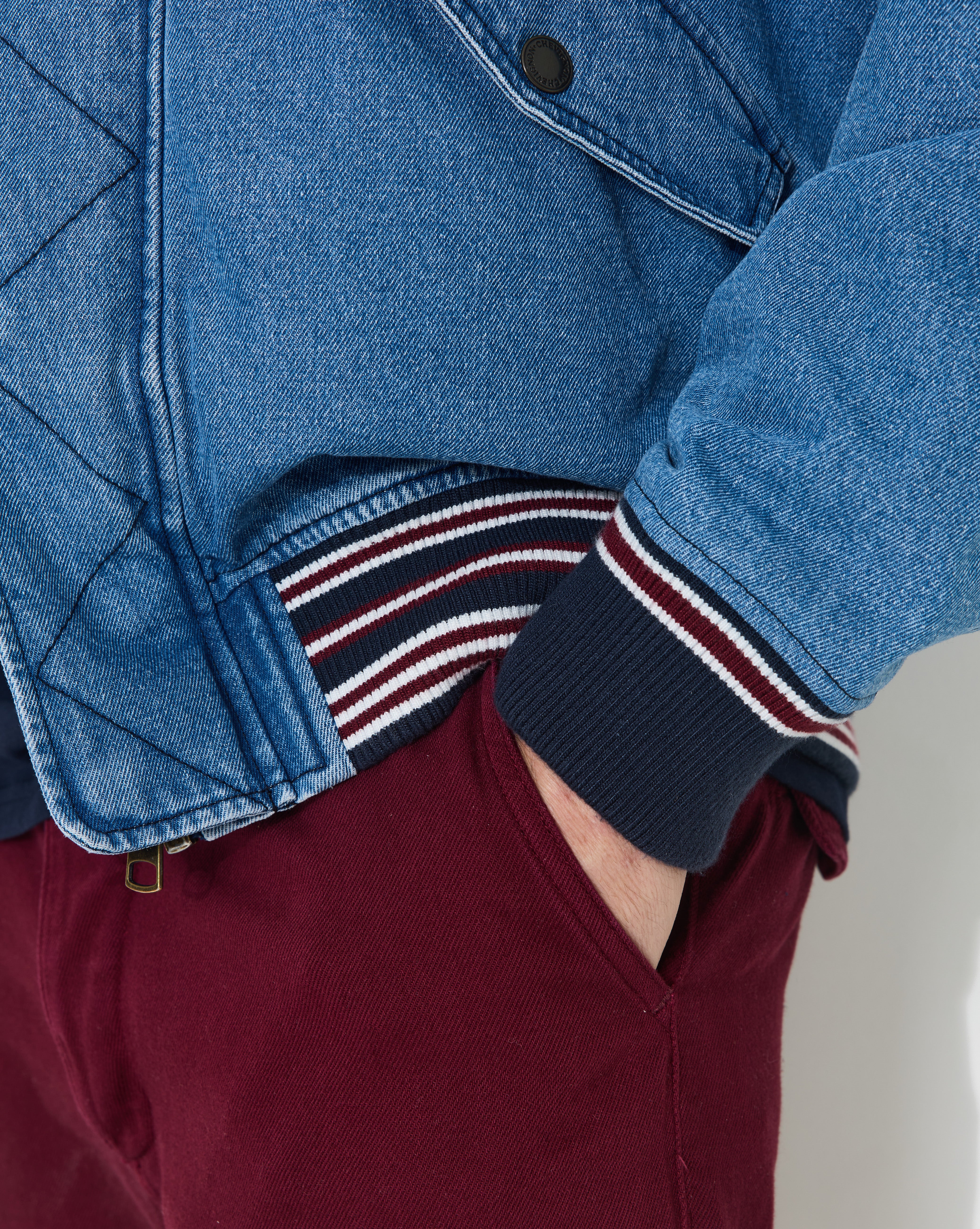 DRIFT DENIM JACKET BLUE DENIM - Chevignon