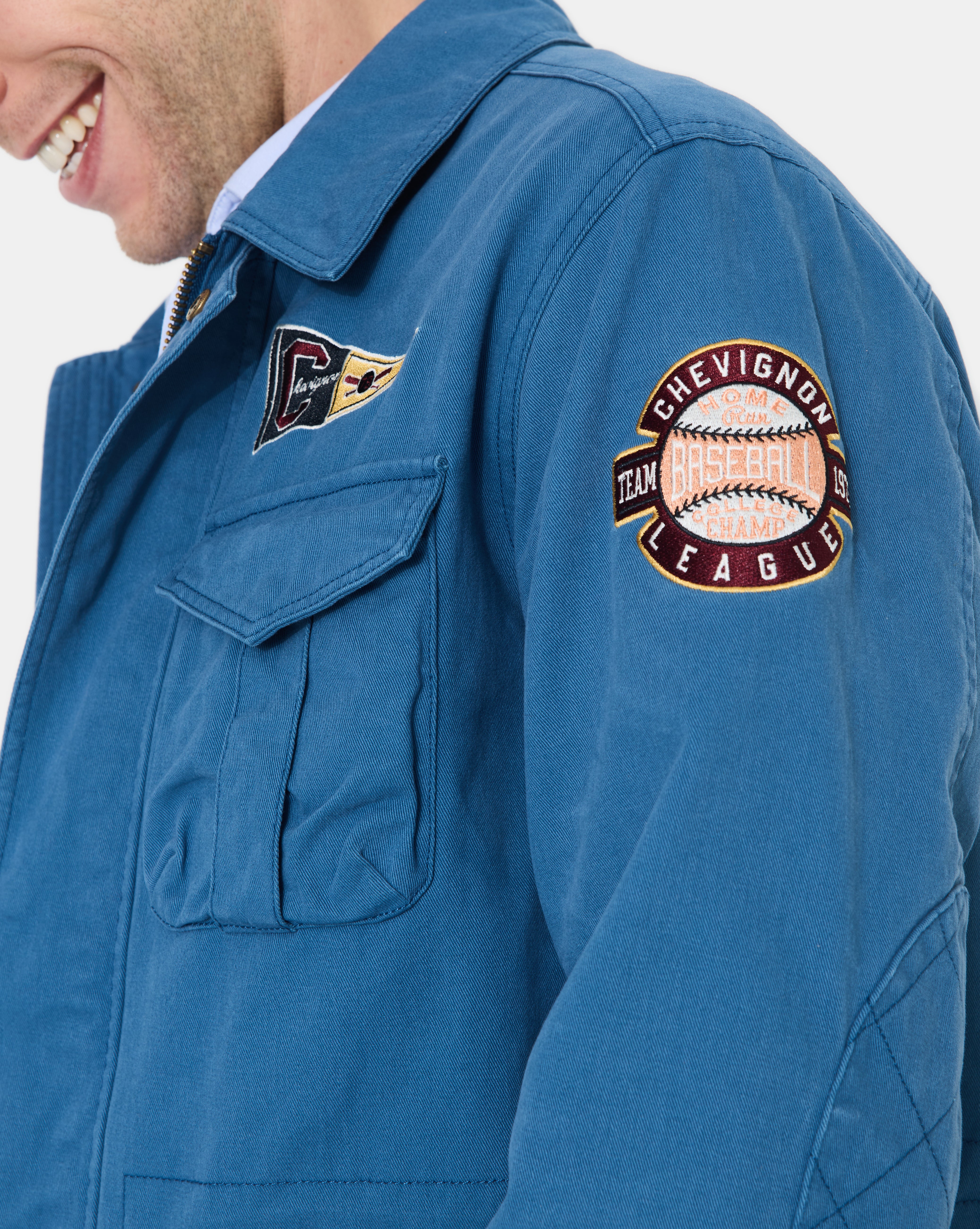 VESTE DAKAR C BLEU
