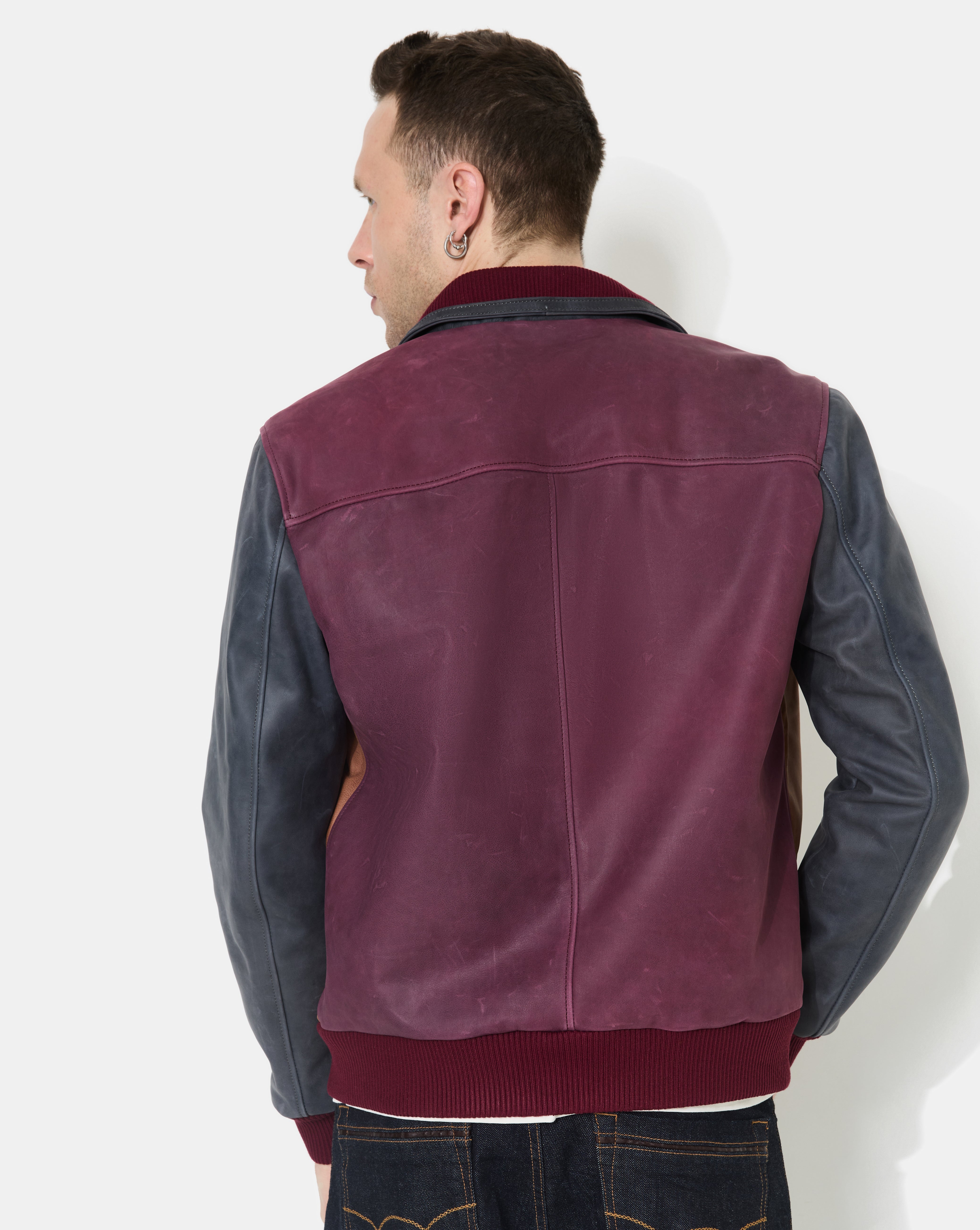 DEAREST BEIGE LEATHER JACKET