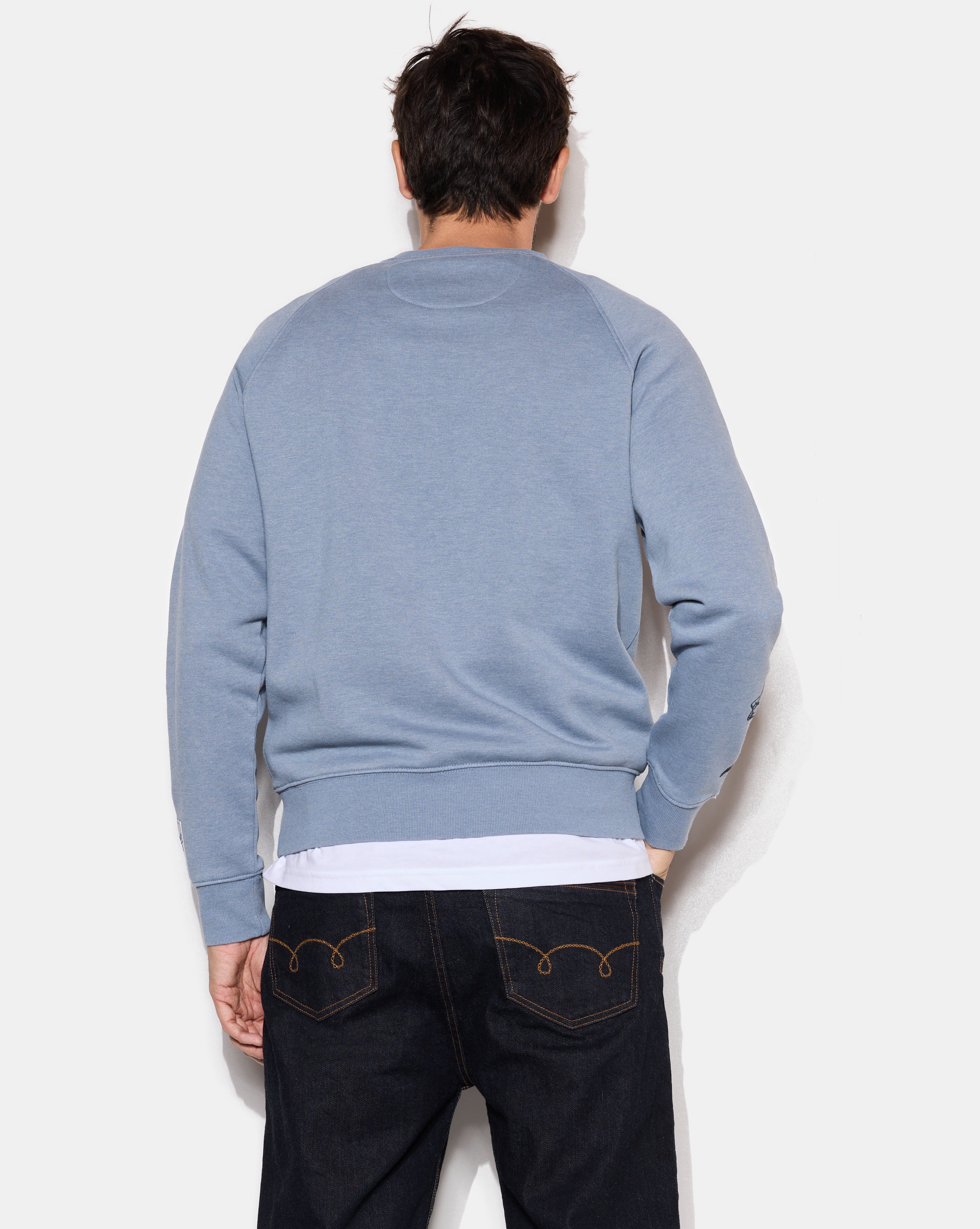 SWEATSHIRT DERBY BLEU