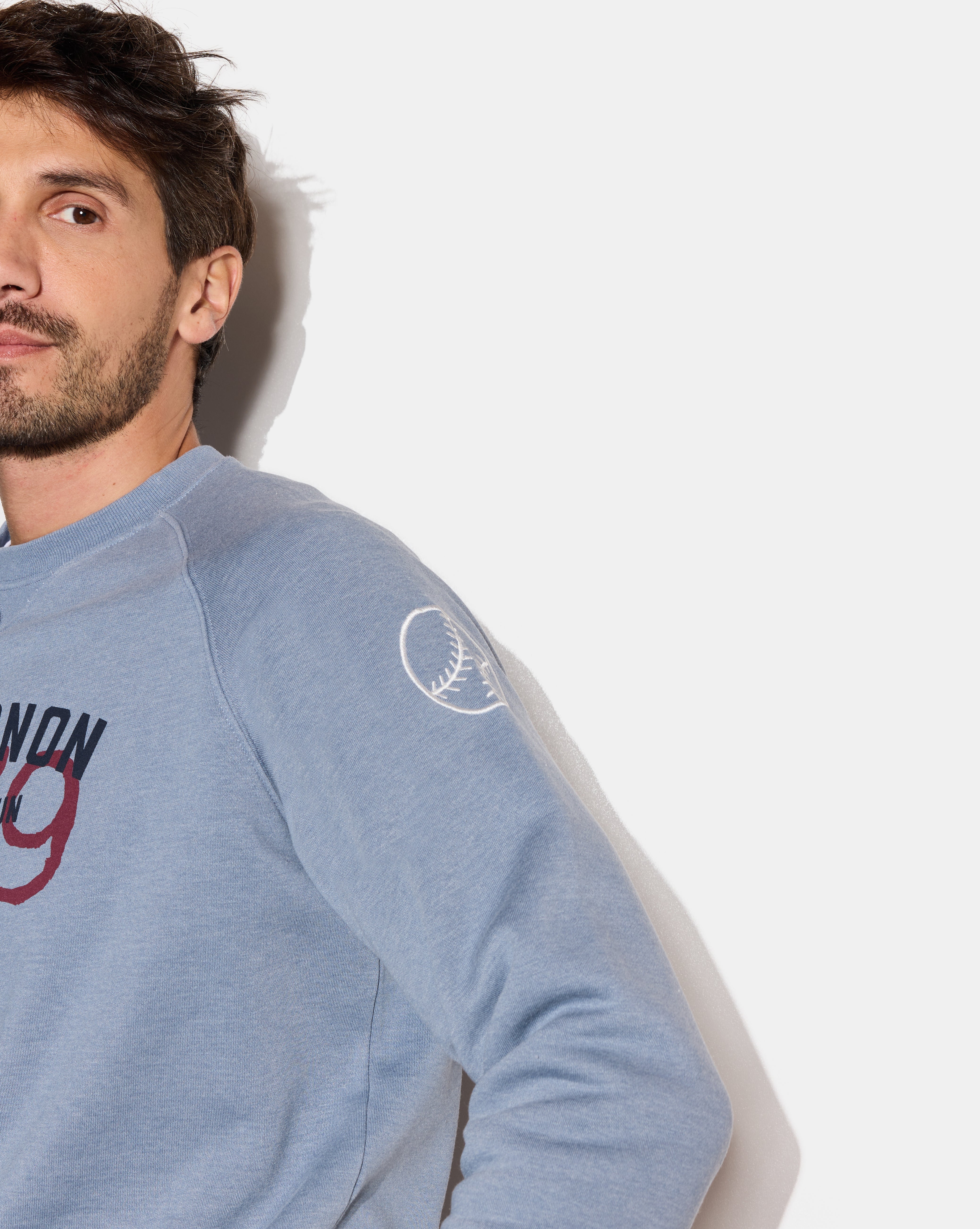 SWEATSHIRT DERBY BLEU