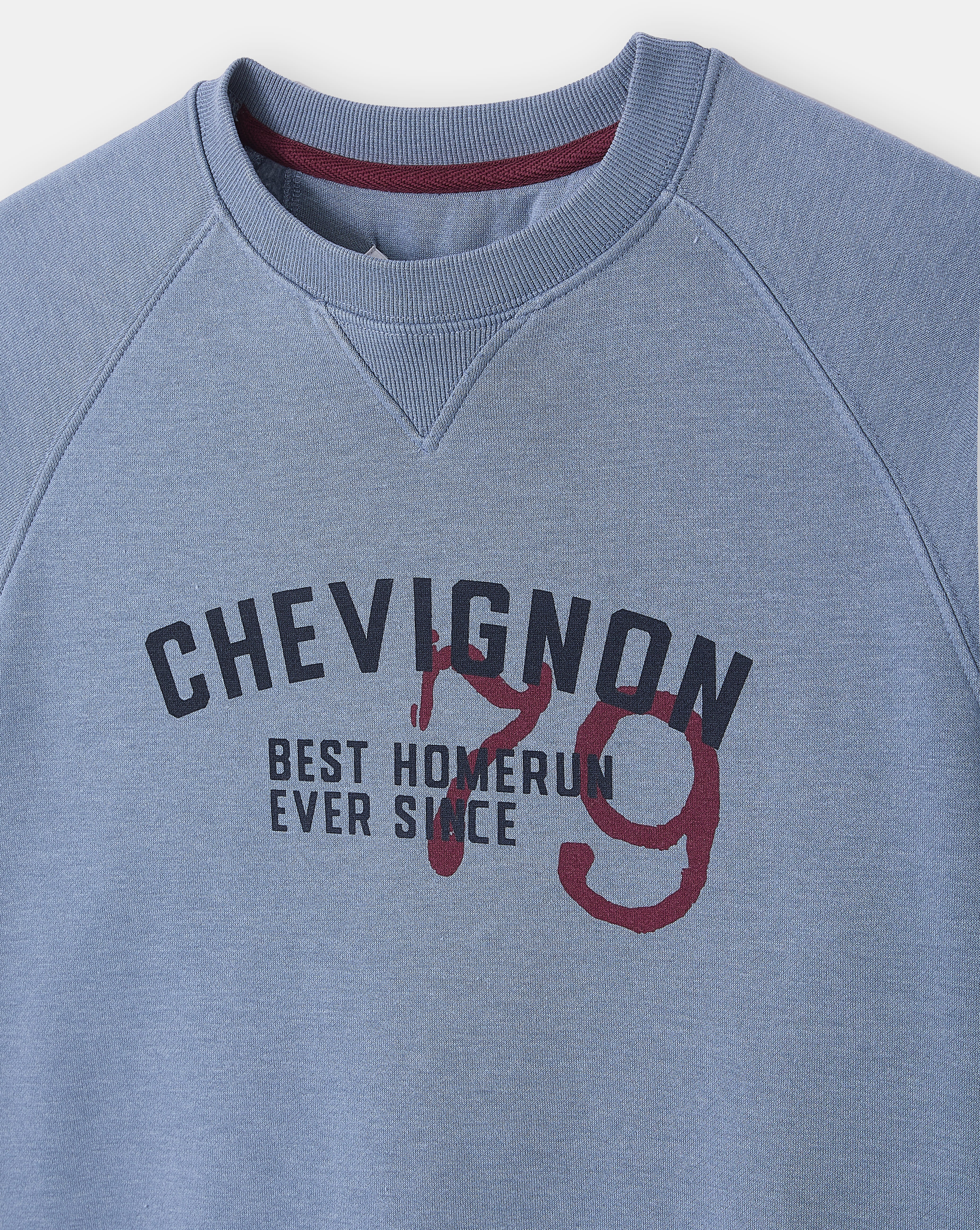 SWEATSHIRT DERBY BLEU
