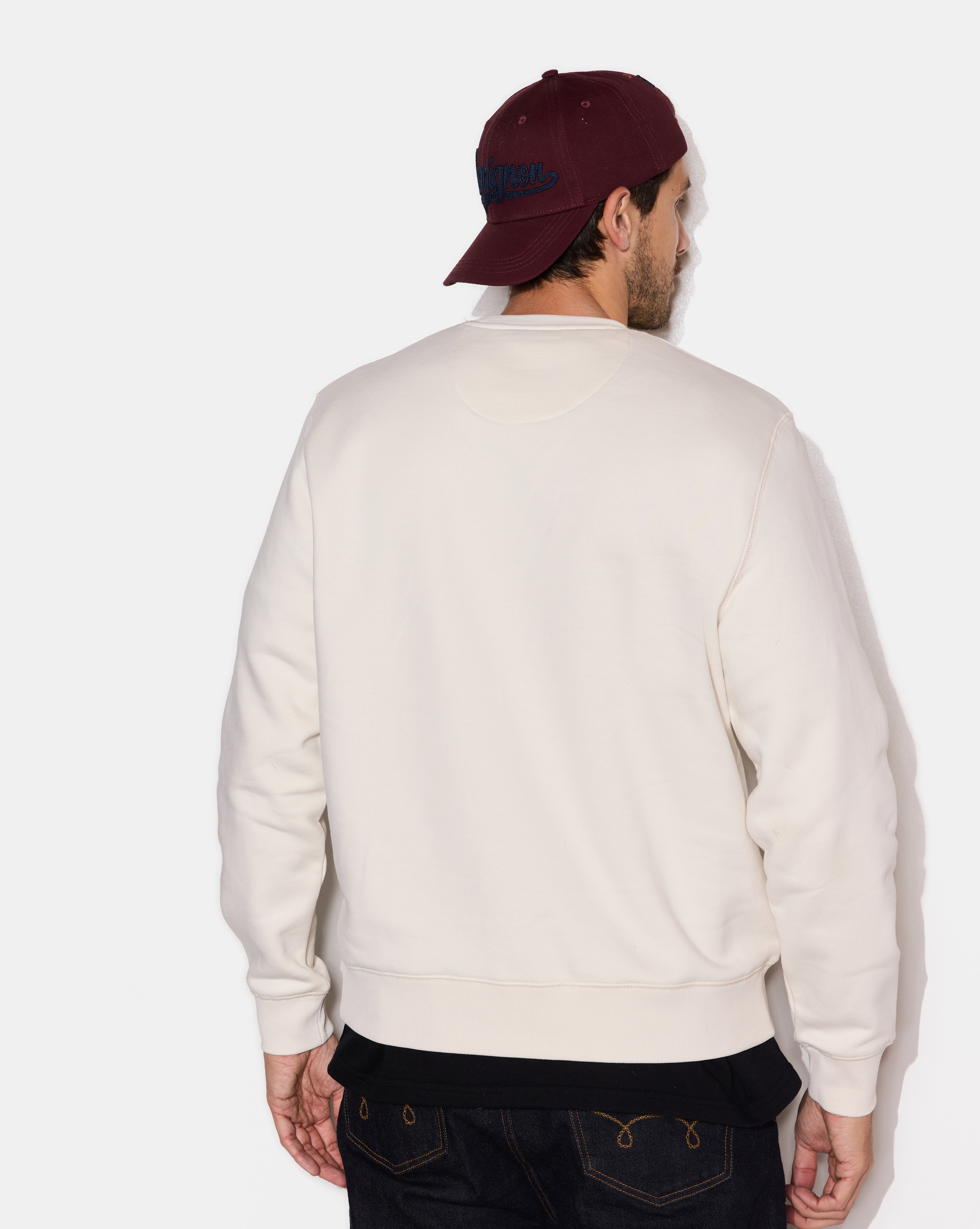 SWEATSHIRT DONATO ÉCRU