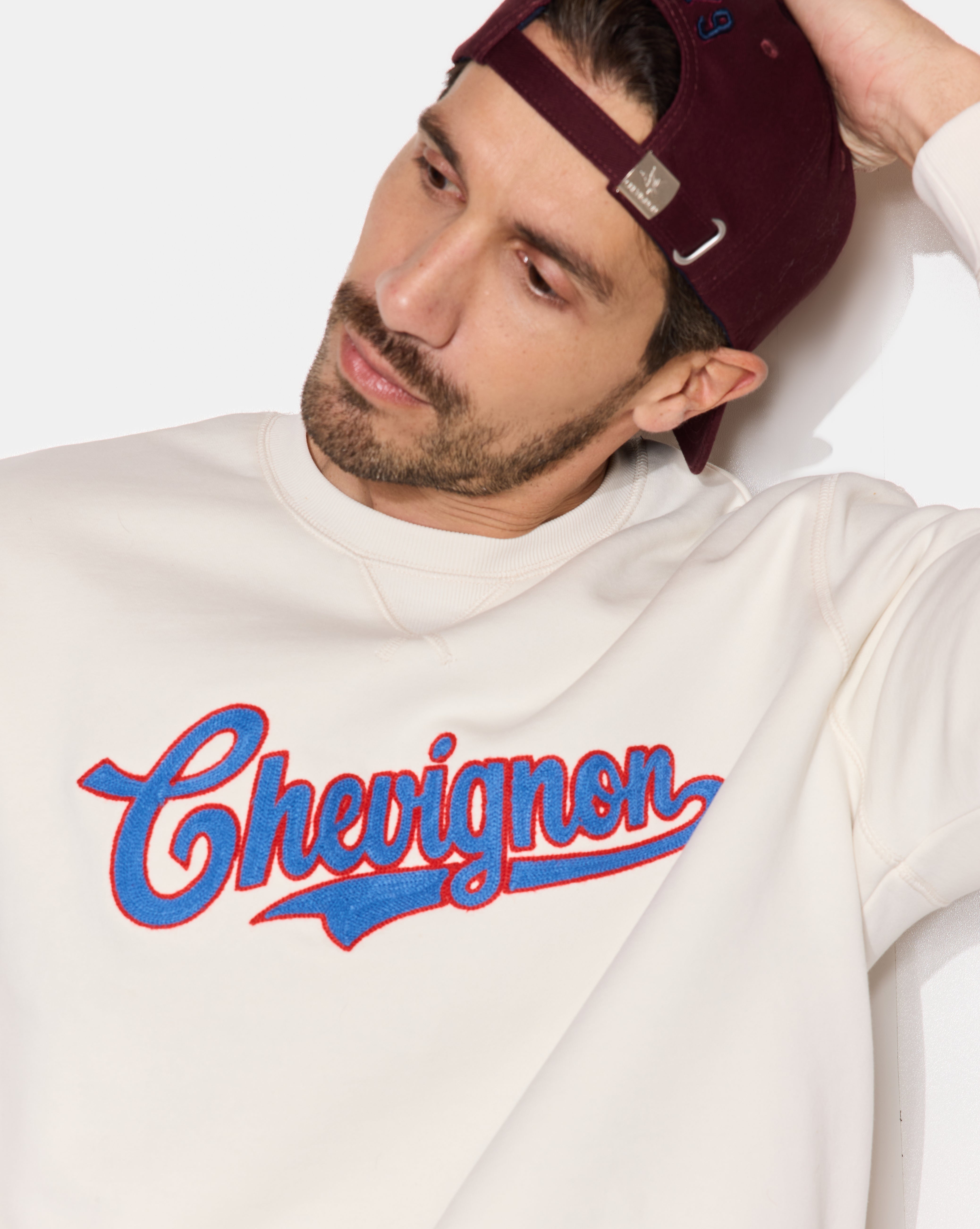 SWEATSHIRT DONATO ÉCRU