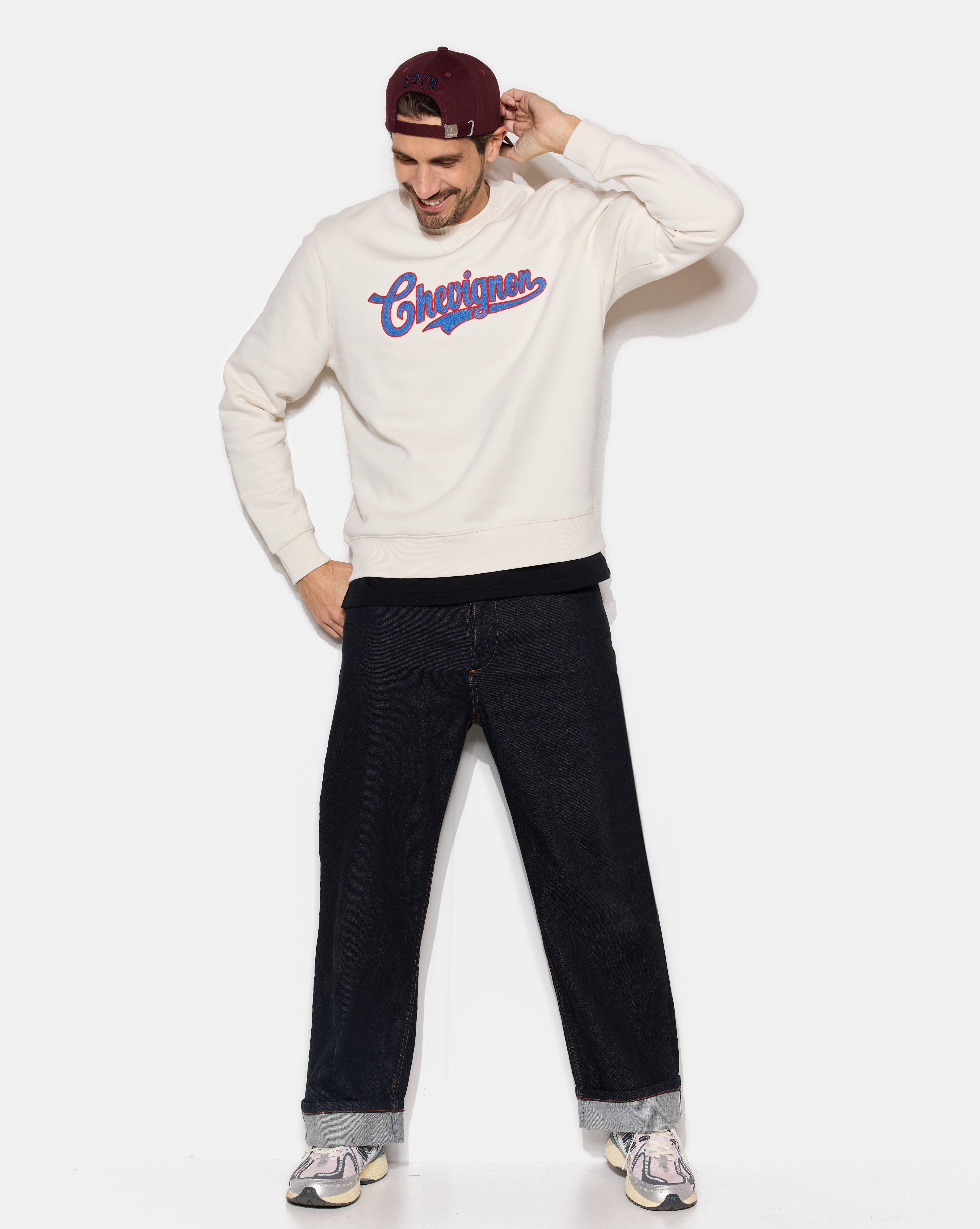 SWEATSHIRT DONATO ÉCRU