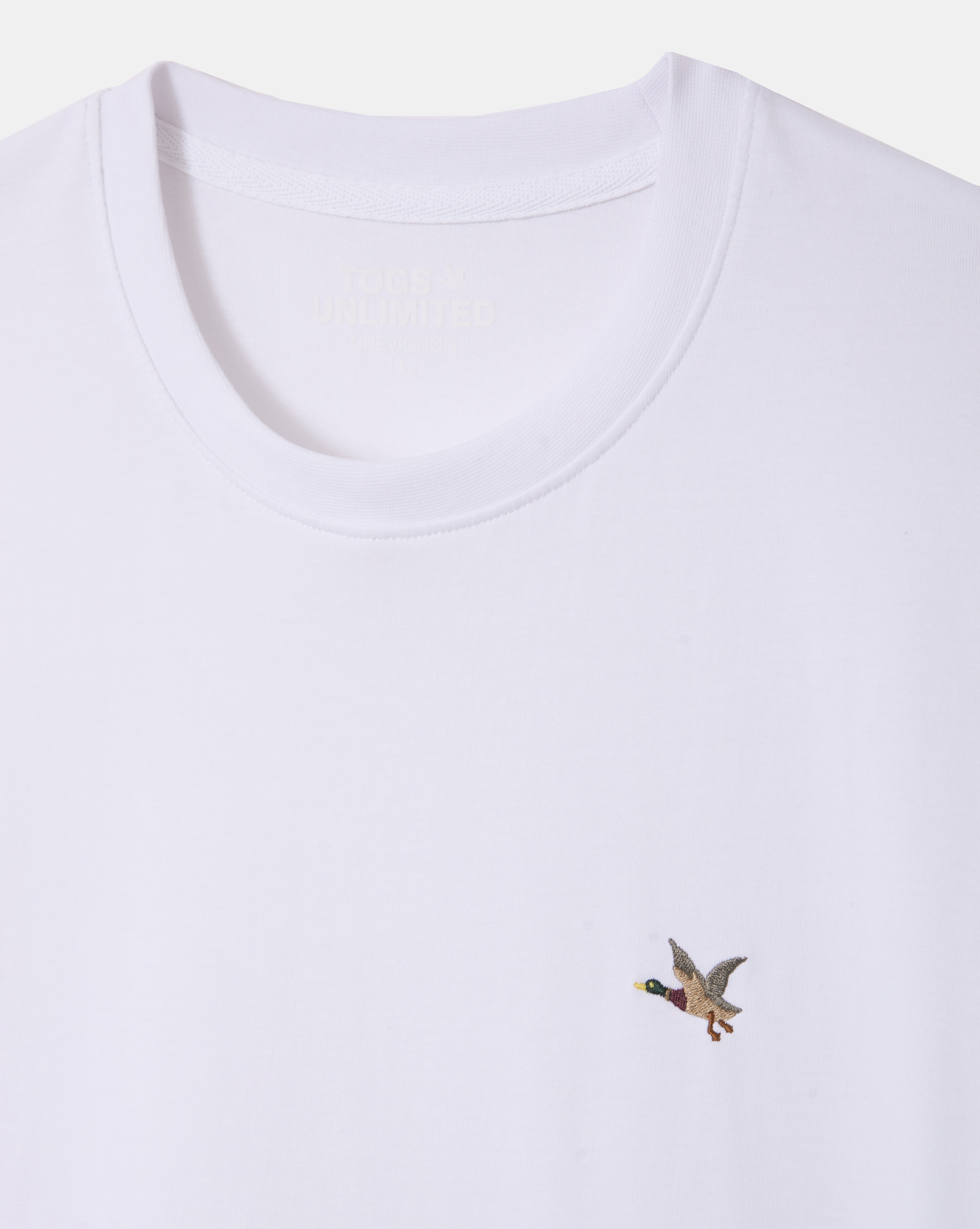 T-SHIRT T-TOGS BLANC