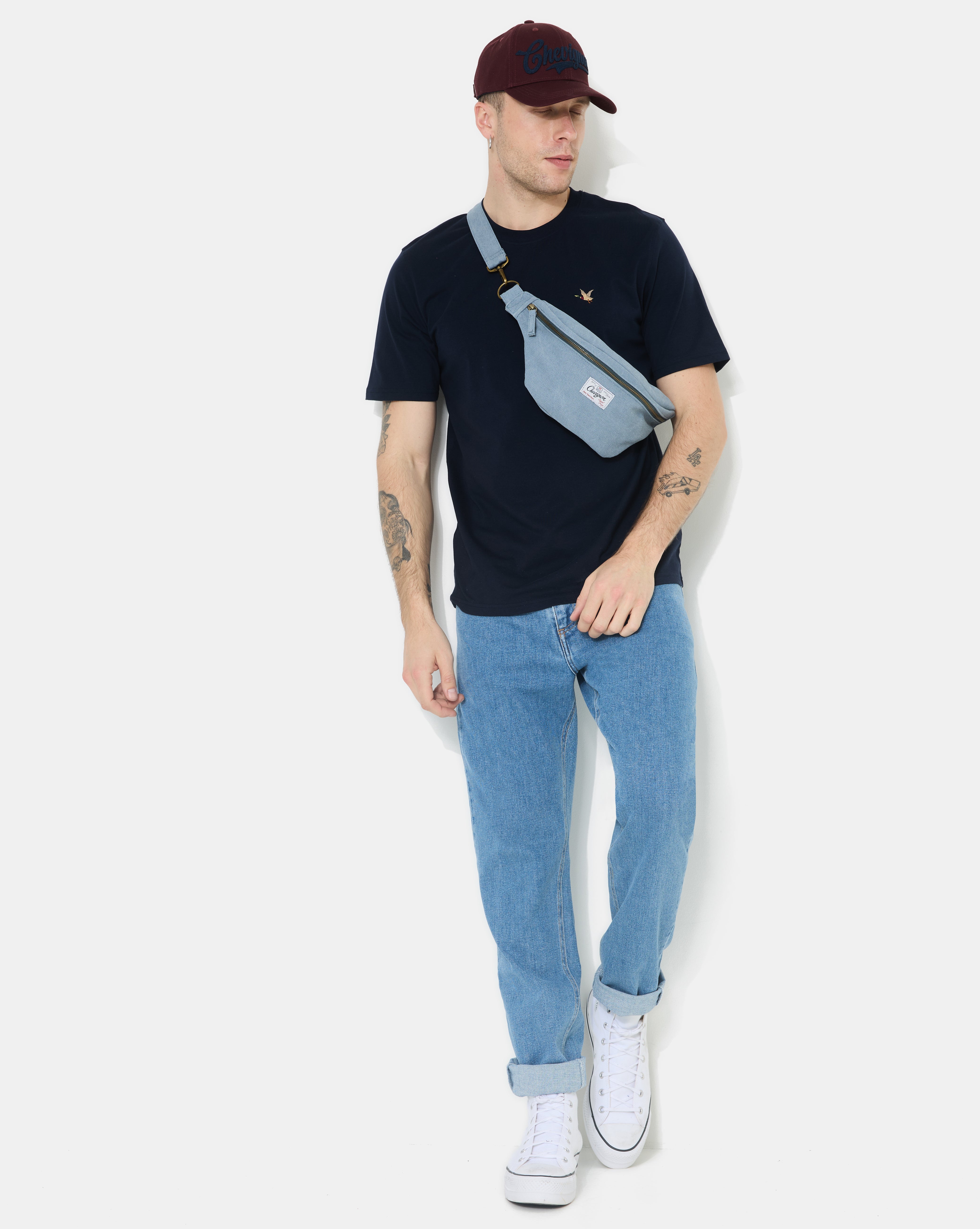 T-SHIRT T-TOGS BLEU MARINE