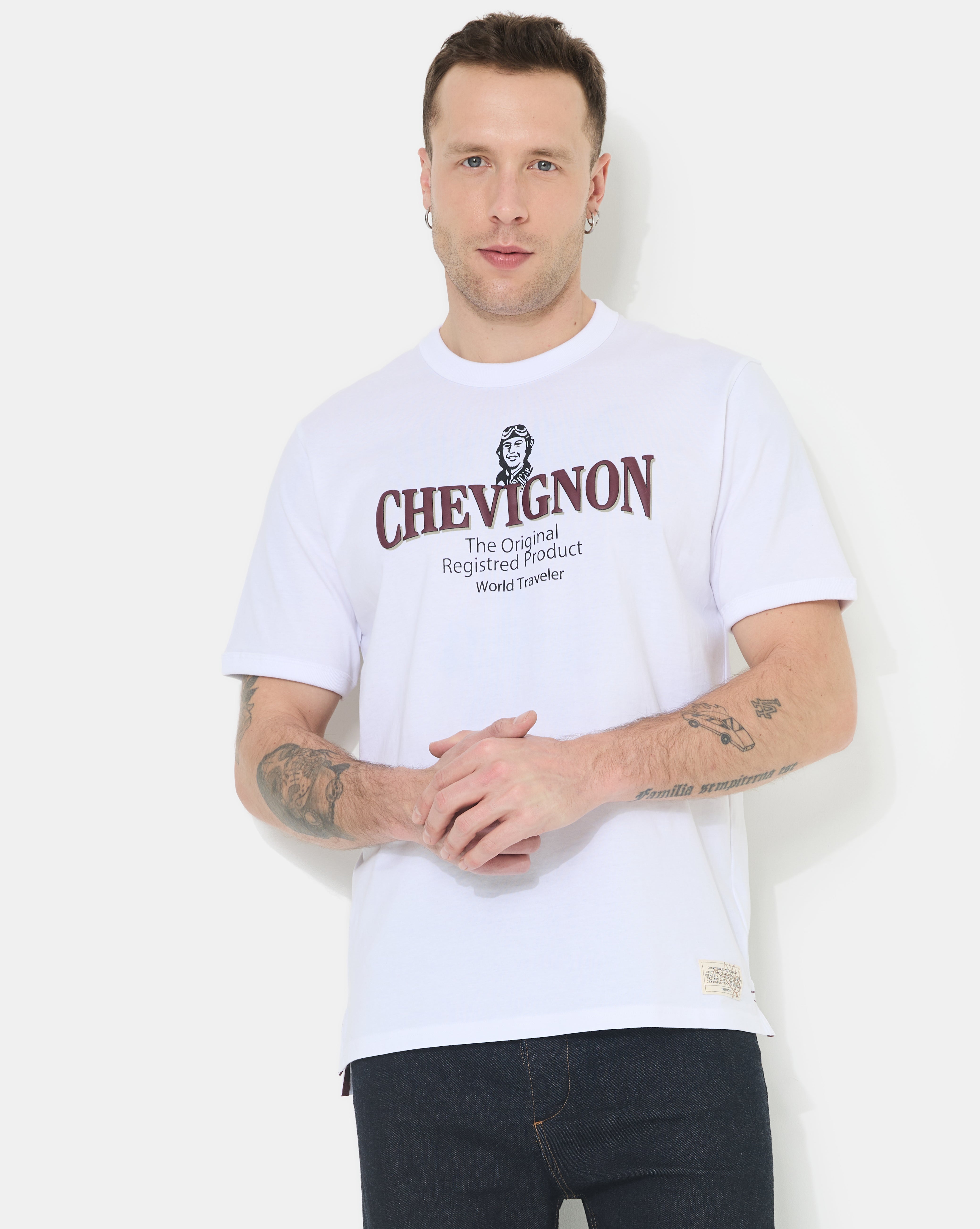 T-SHIRT DAVIN BLANC