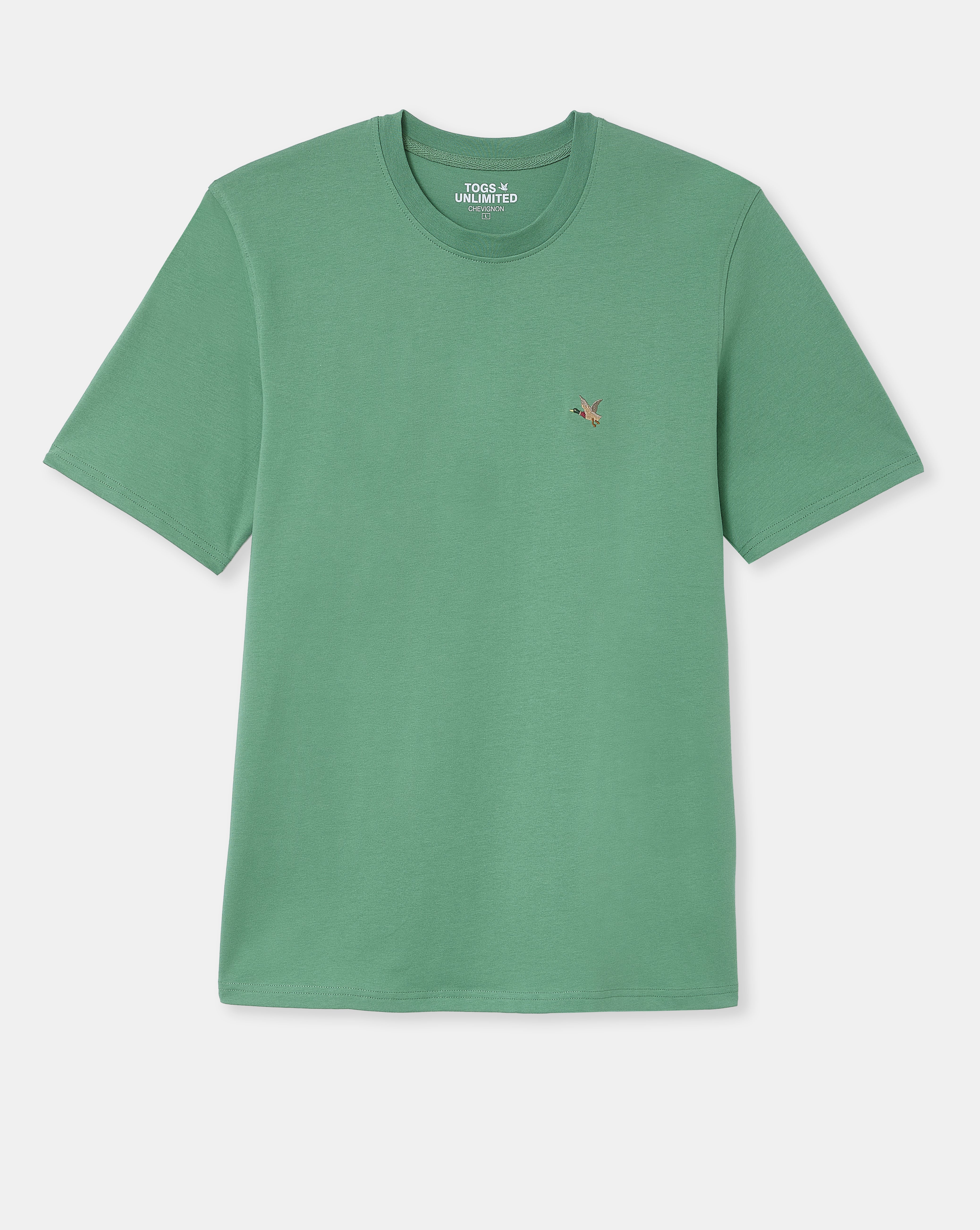 T-SHIRT T-TOGS VERT MENTHE