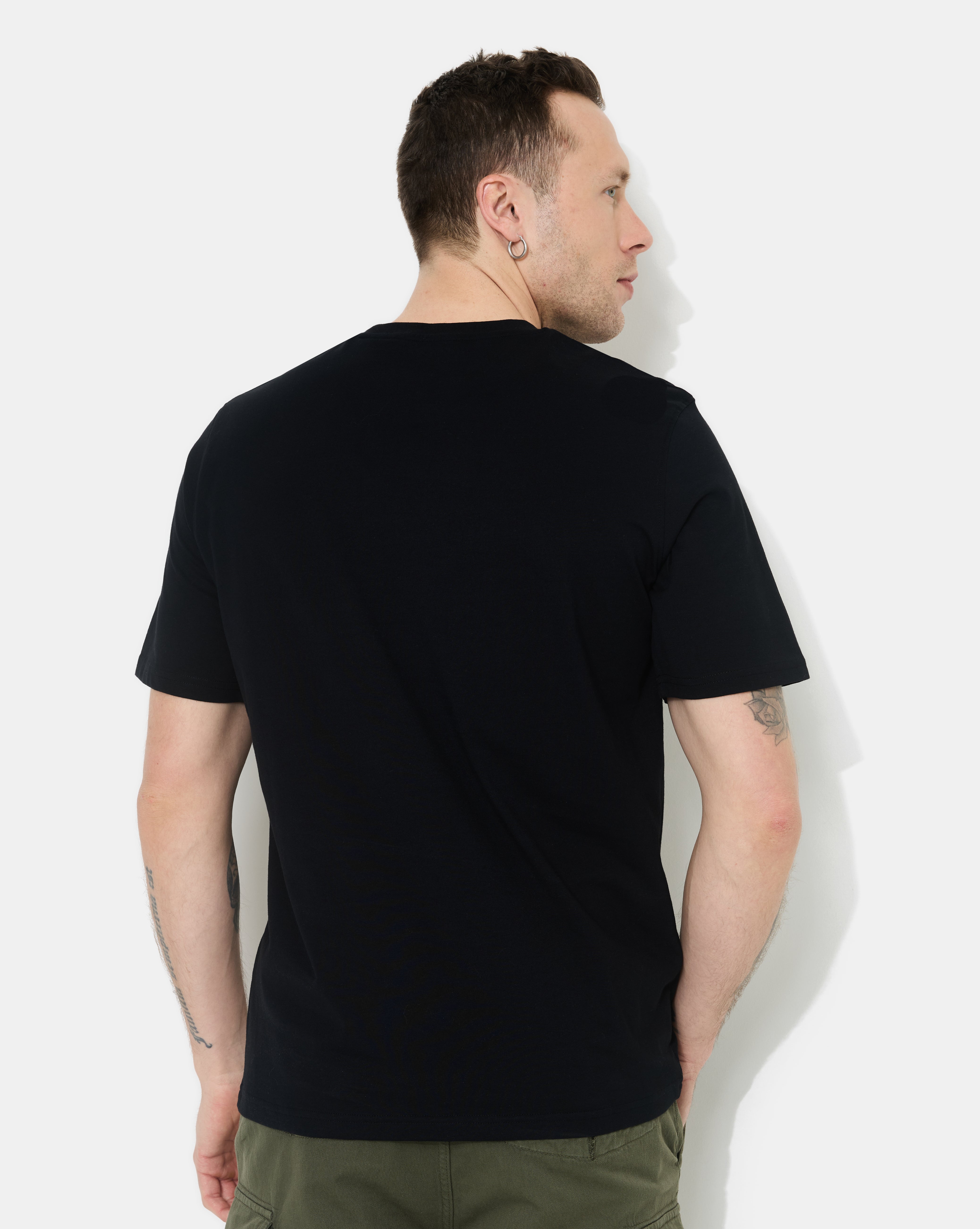 T-SHIRT TEE CUSTOM NOIR