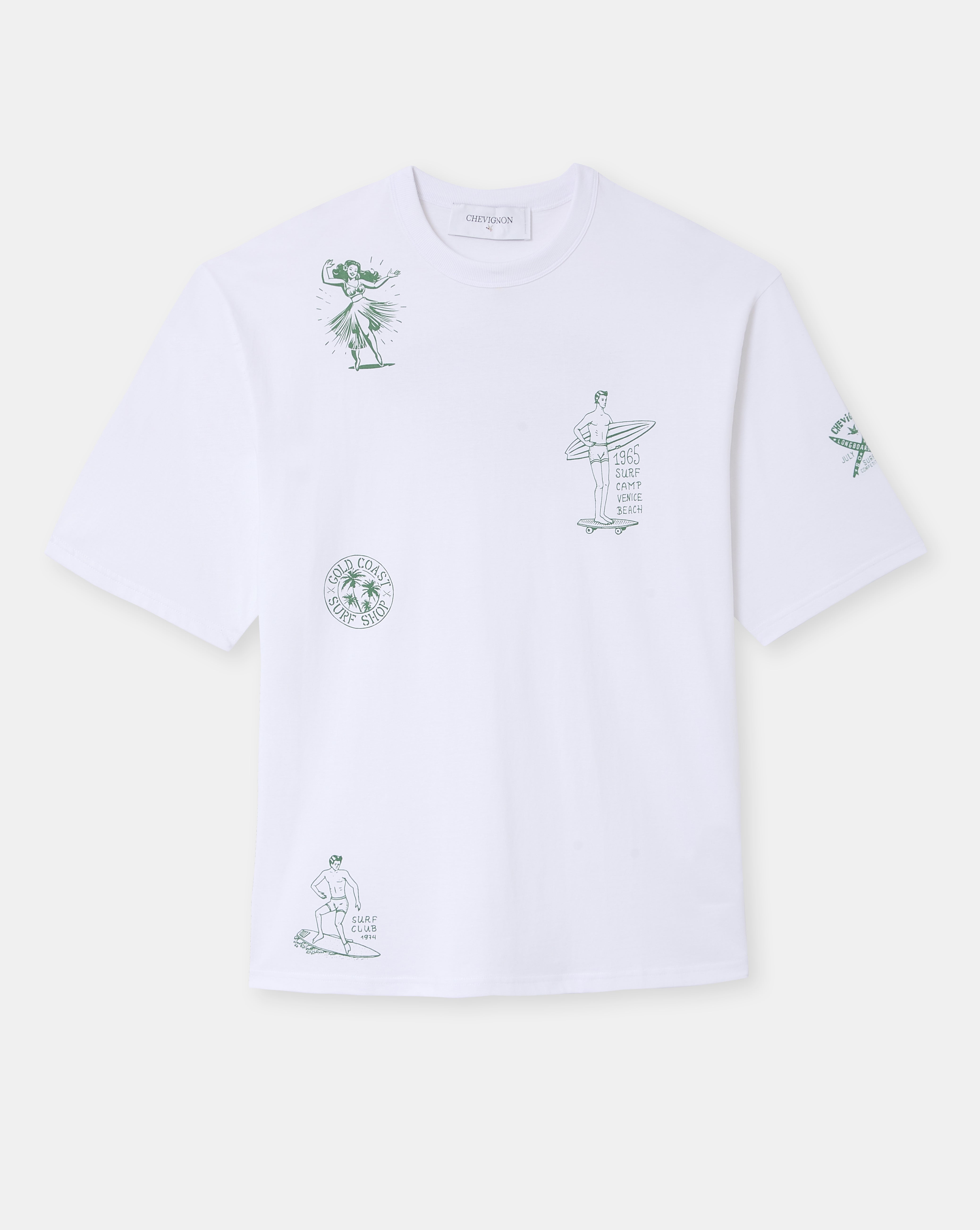 T-SHIRT DANCING BLANC