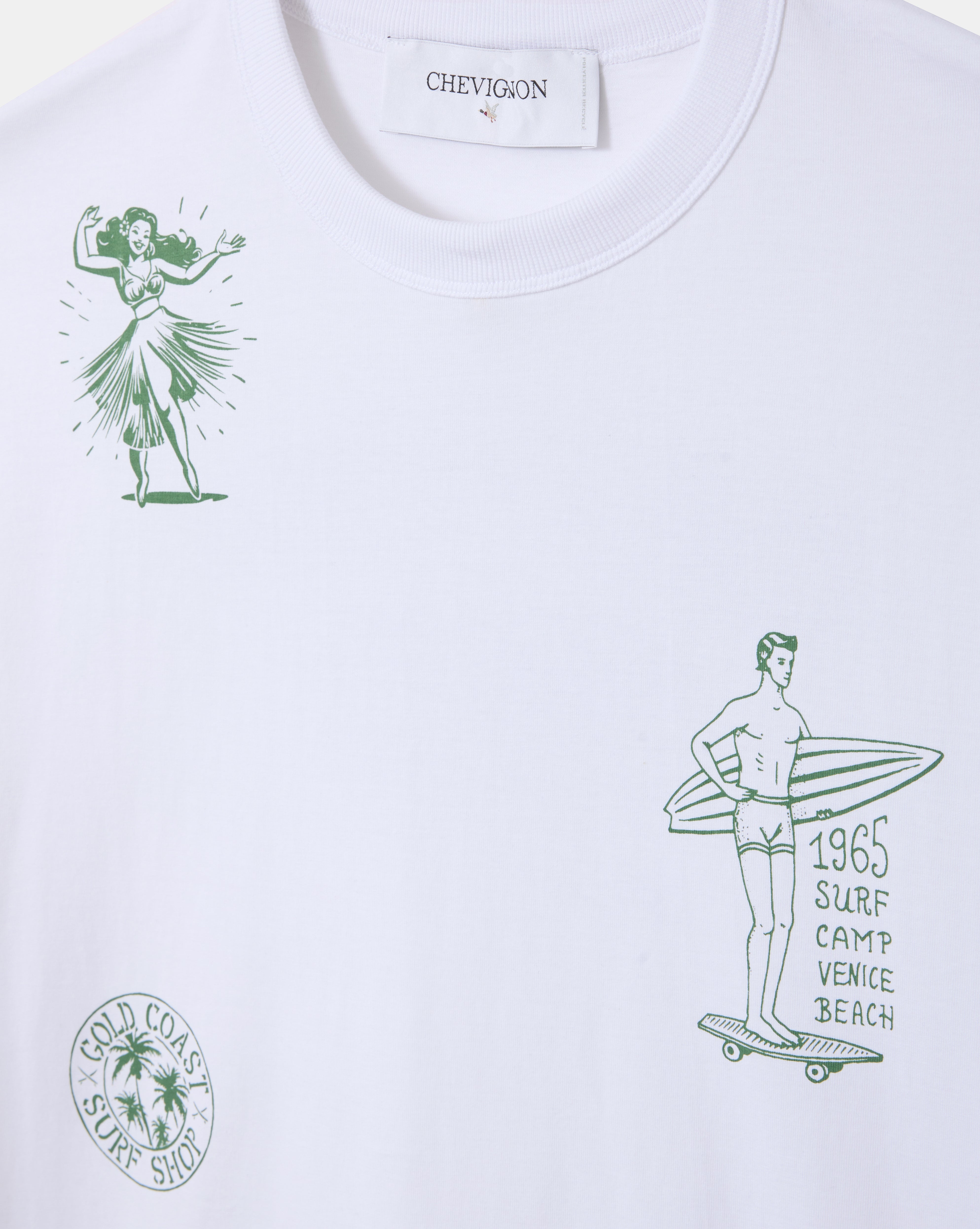 T-SHIRT DANCING BLANC