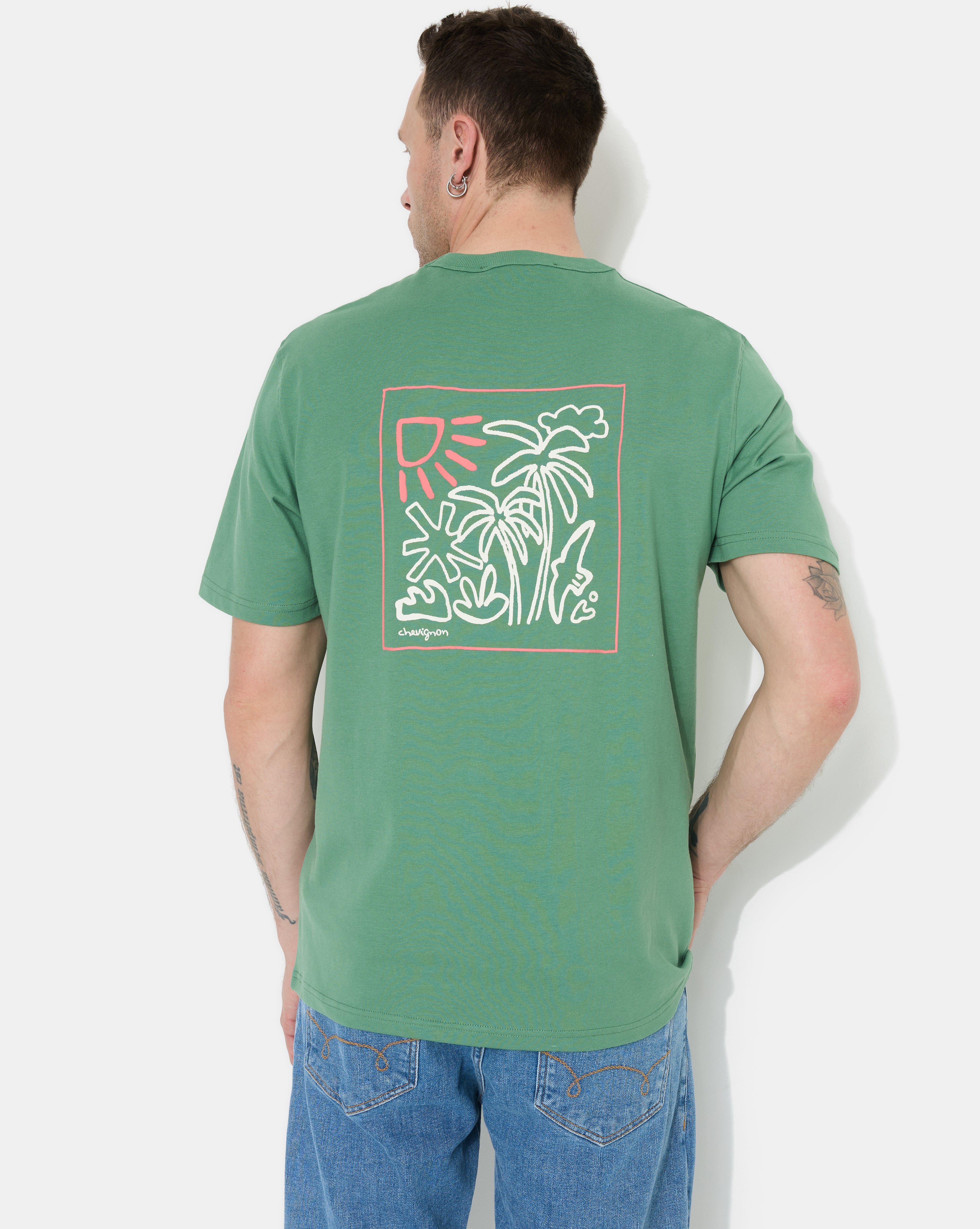 T-SHIRT DERVICHE VERT