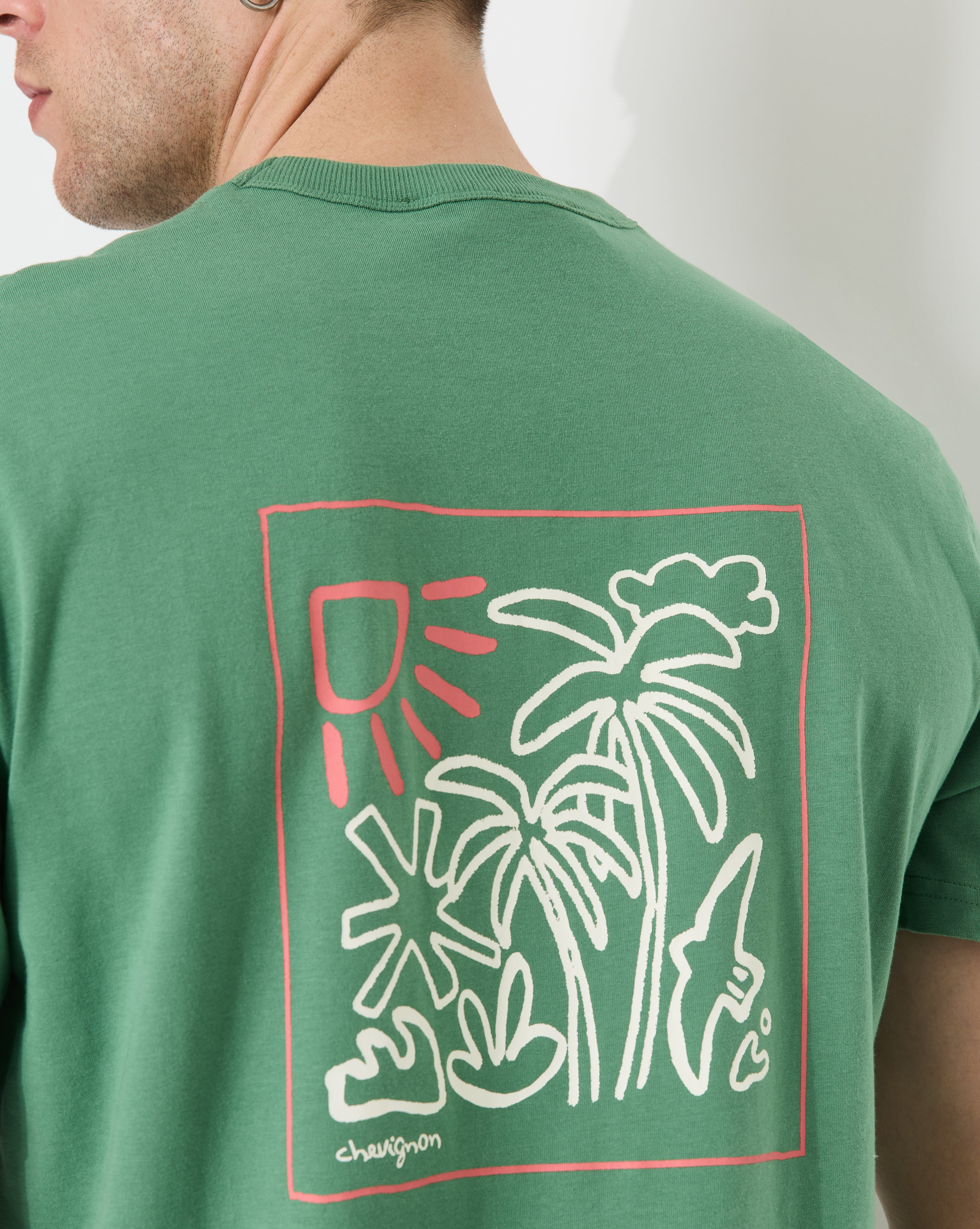 T-SHIRT DERVICHE VERT