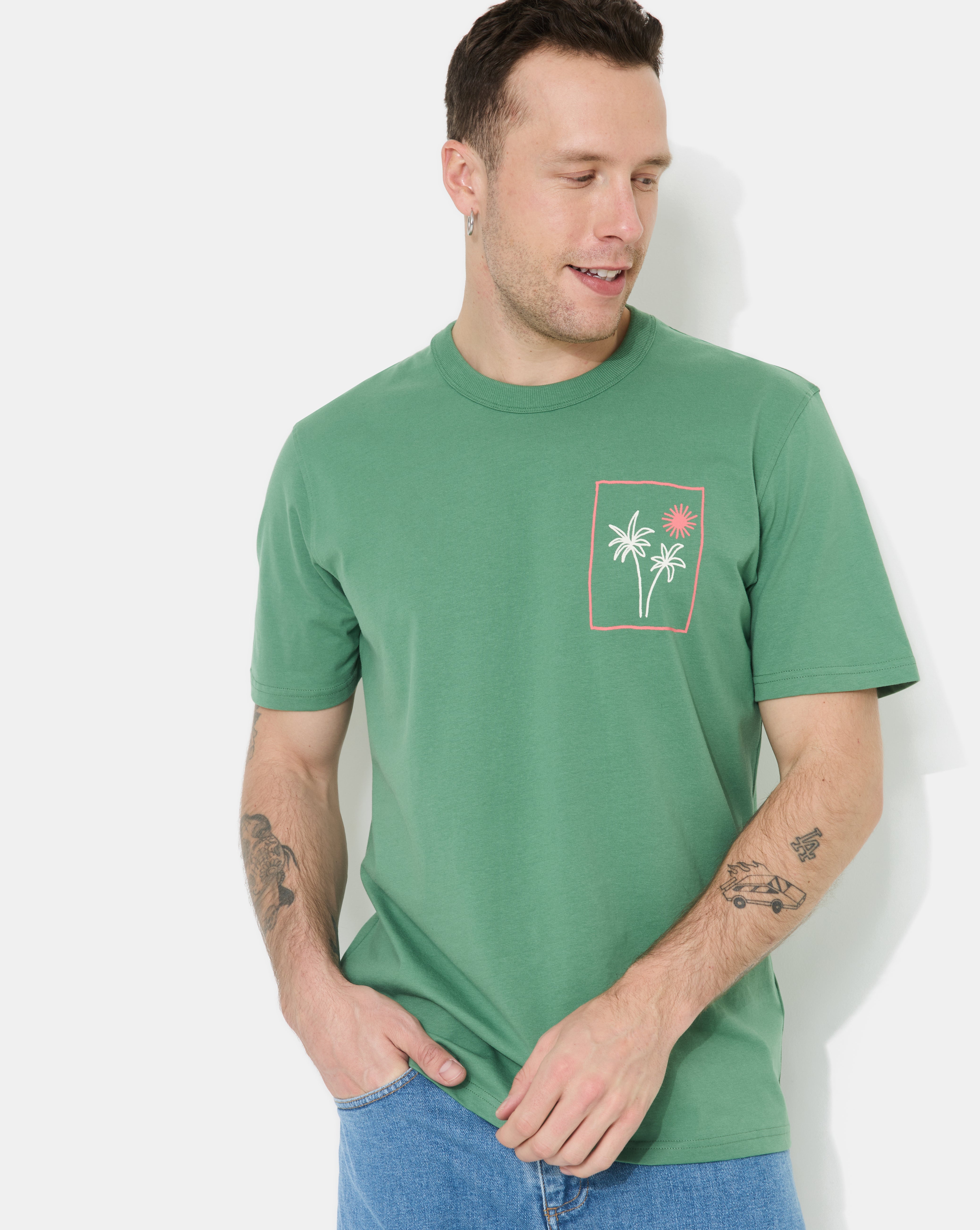 T-SHIRT DERVICHE VERT