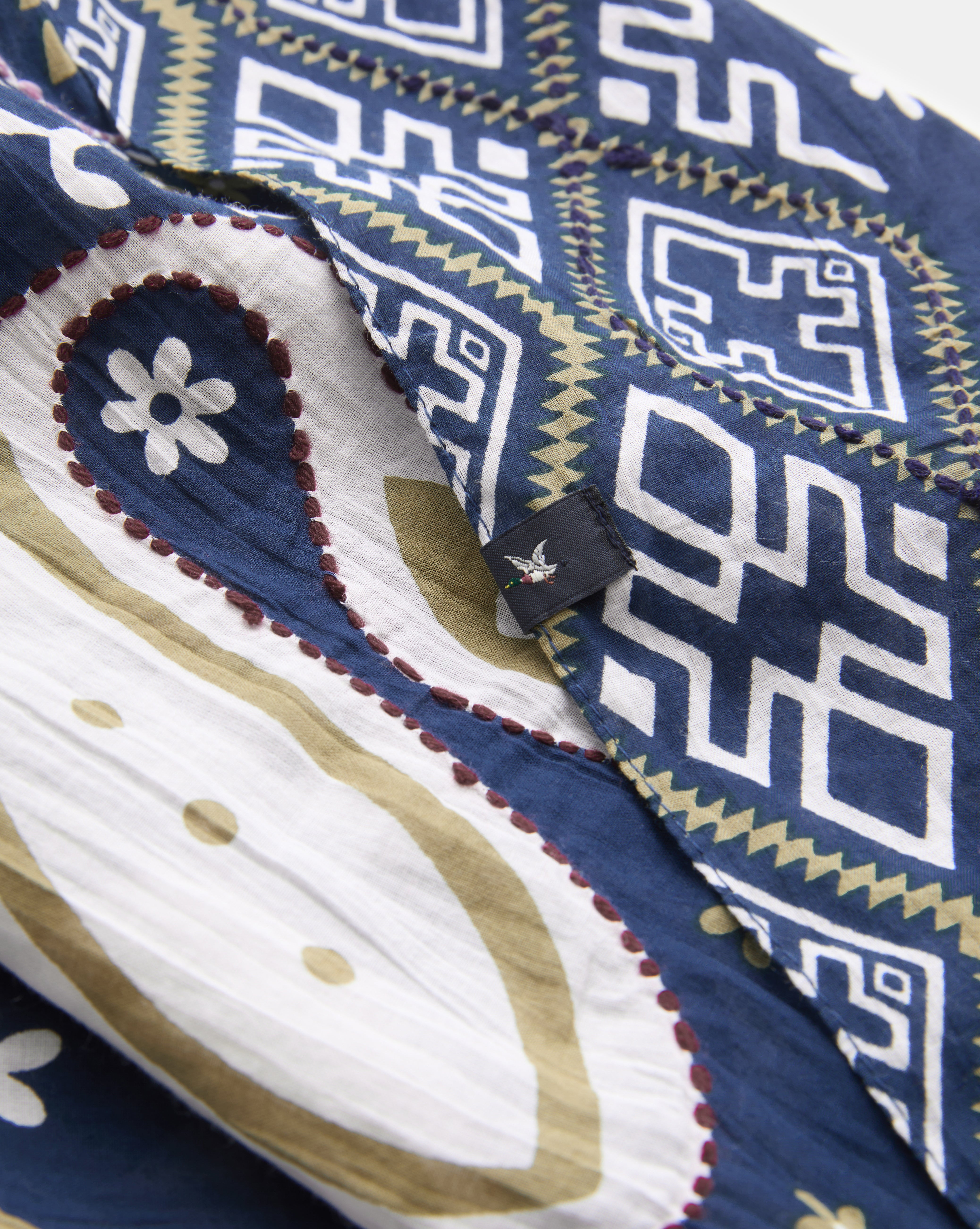 FOULARD DEMBO BLEU MARINE