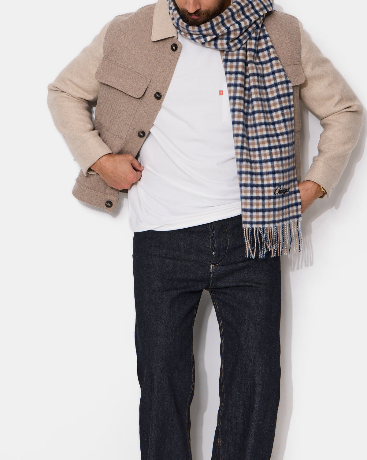 VESTE EN LAINE ELY NEW BEIGE