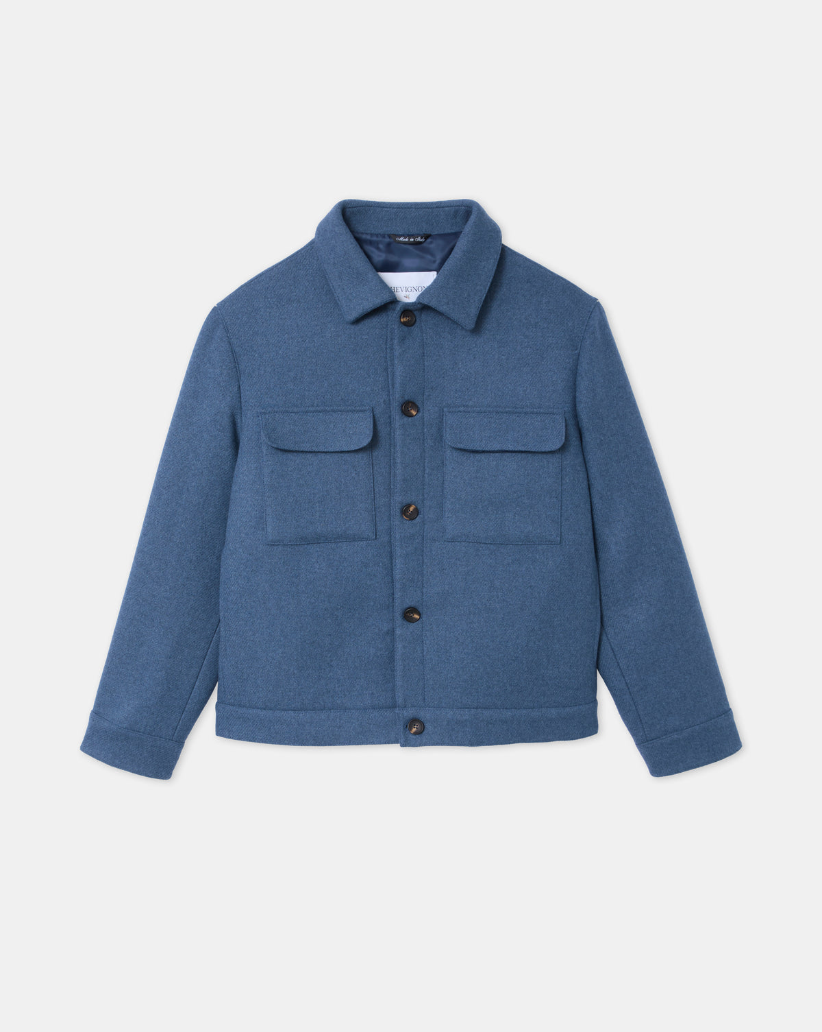 ELY NEW BLUE WOOL JACKET