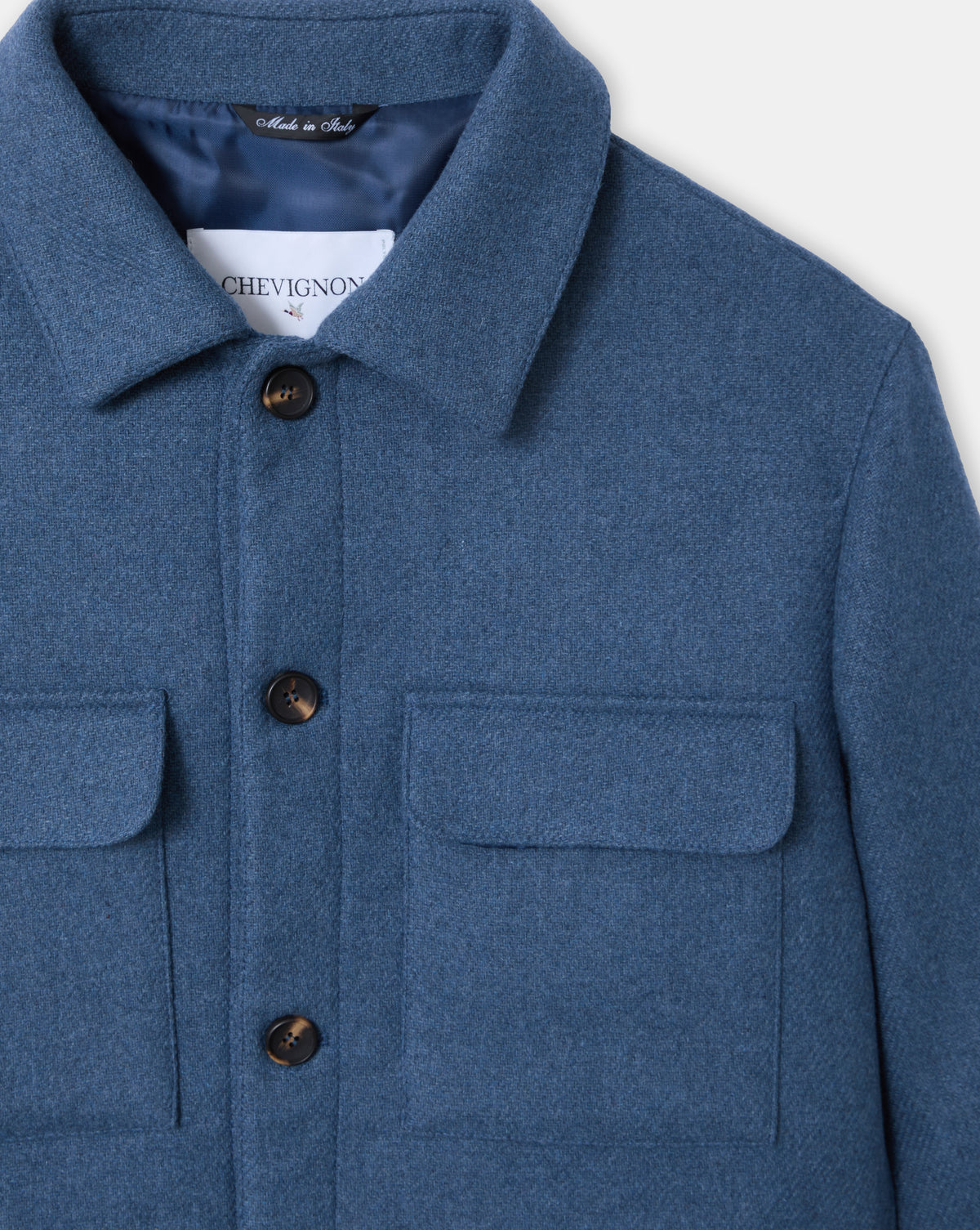 ELY NEW BLUE WOOL JACKET