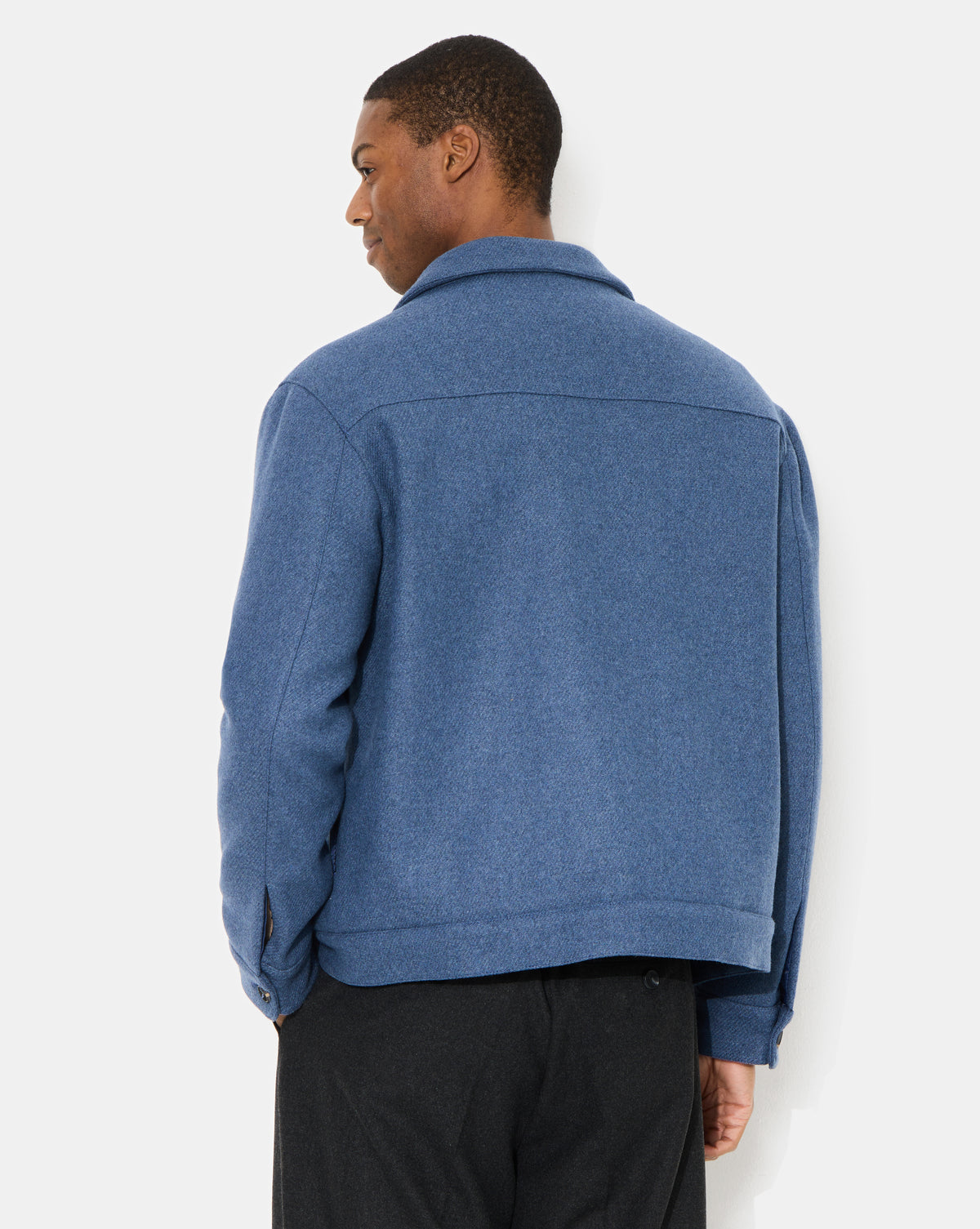 ELY NEW BLUE WOOL JACKET