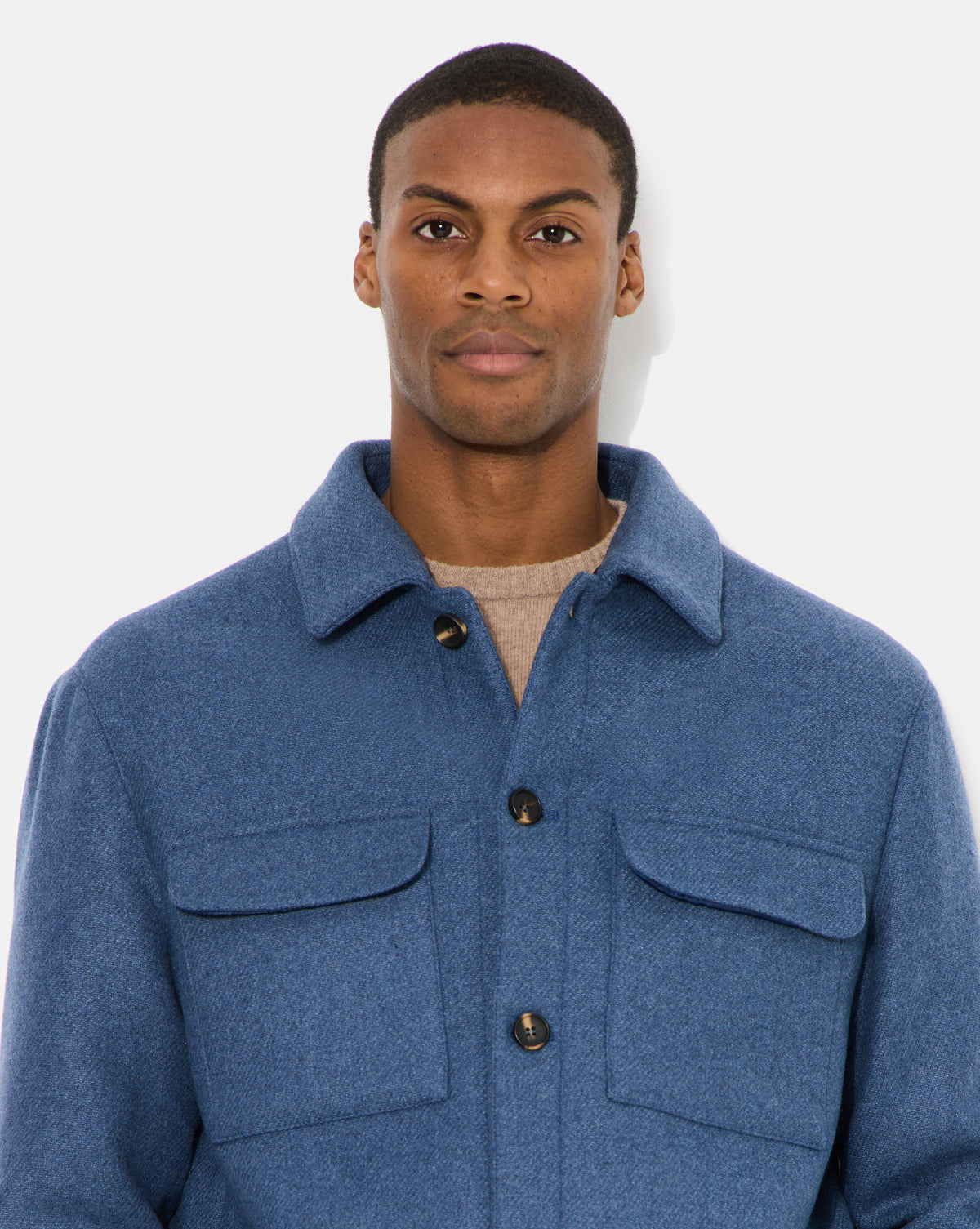 ELY NEW BLUE WOOL JACKET