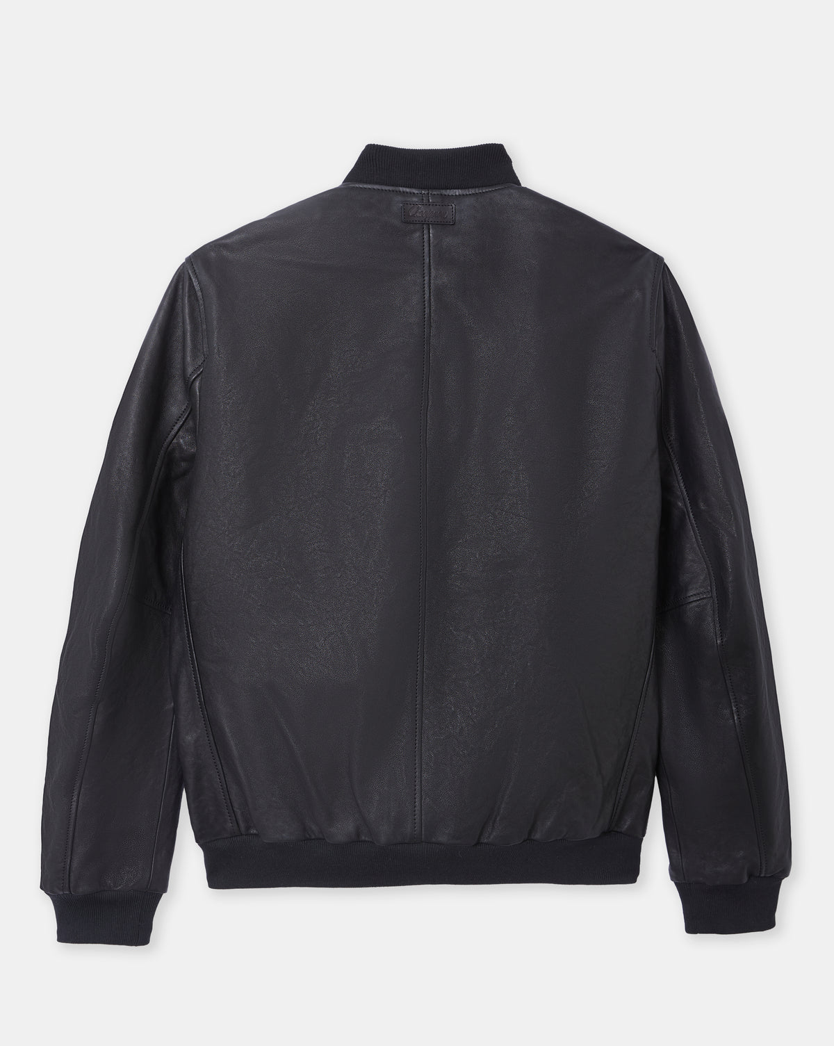 BLOUSON EN CUIR EMBER NOIR