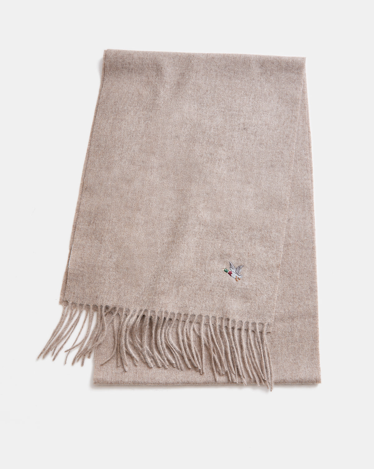 WOOL SCARF EDUCK BEIGE 