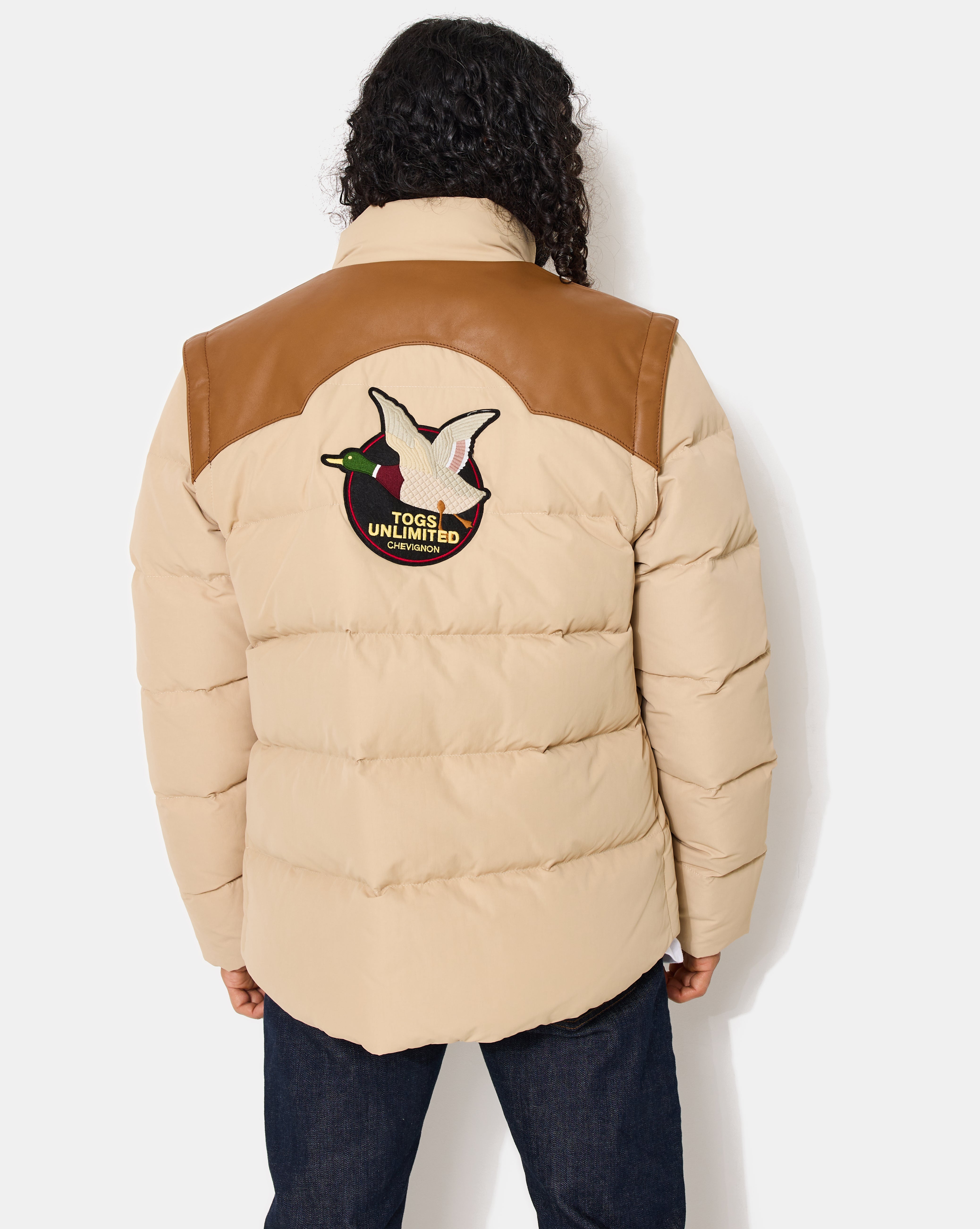 KTOGS BEIGE DOWN JACKET