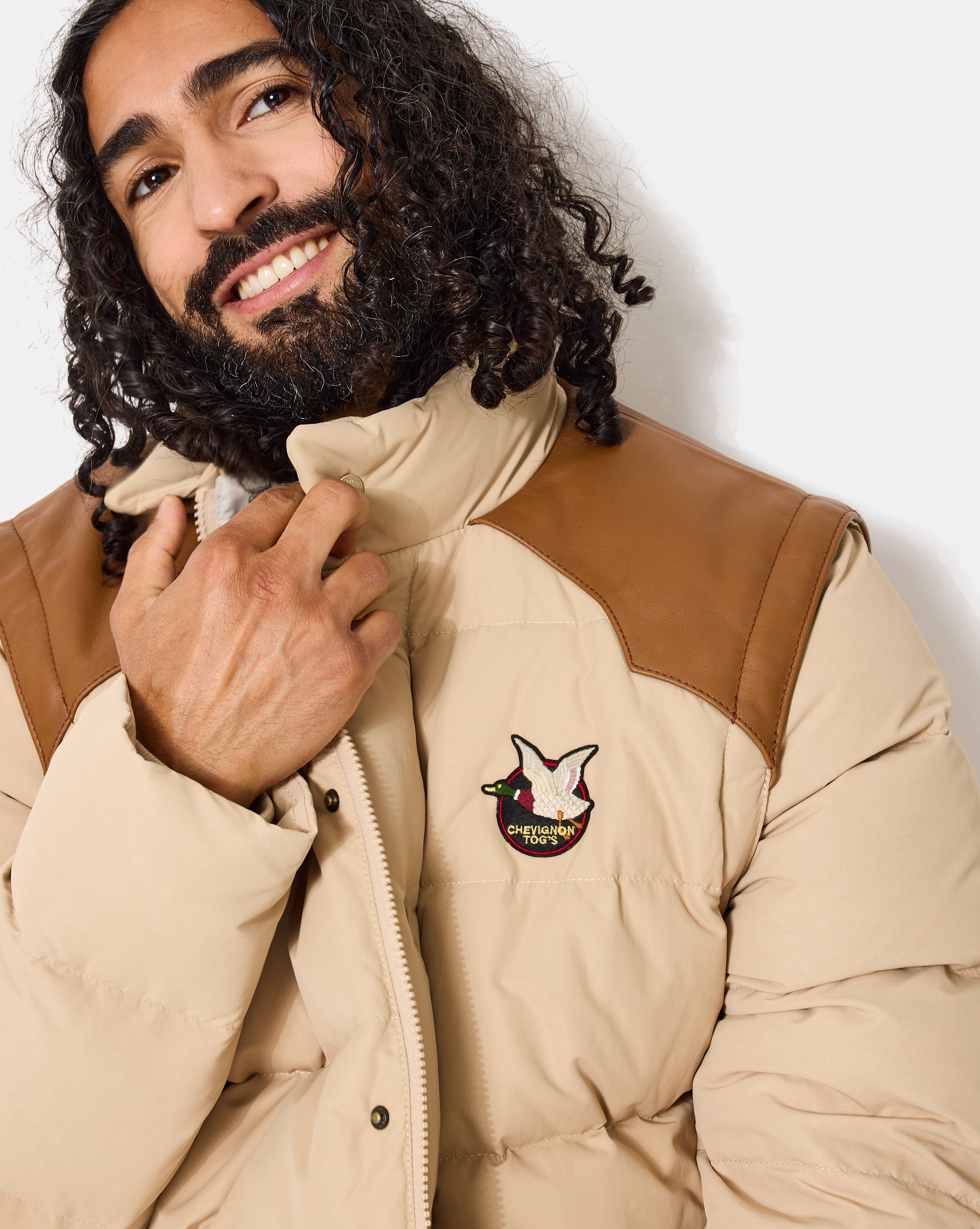 KTOGS BEIGE DOWN JACKET