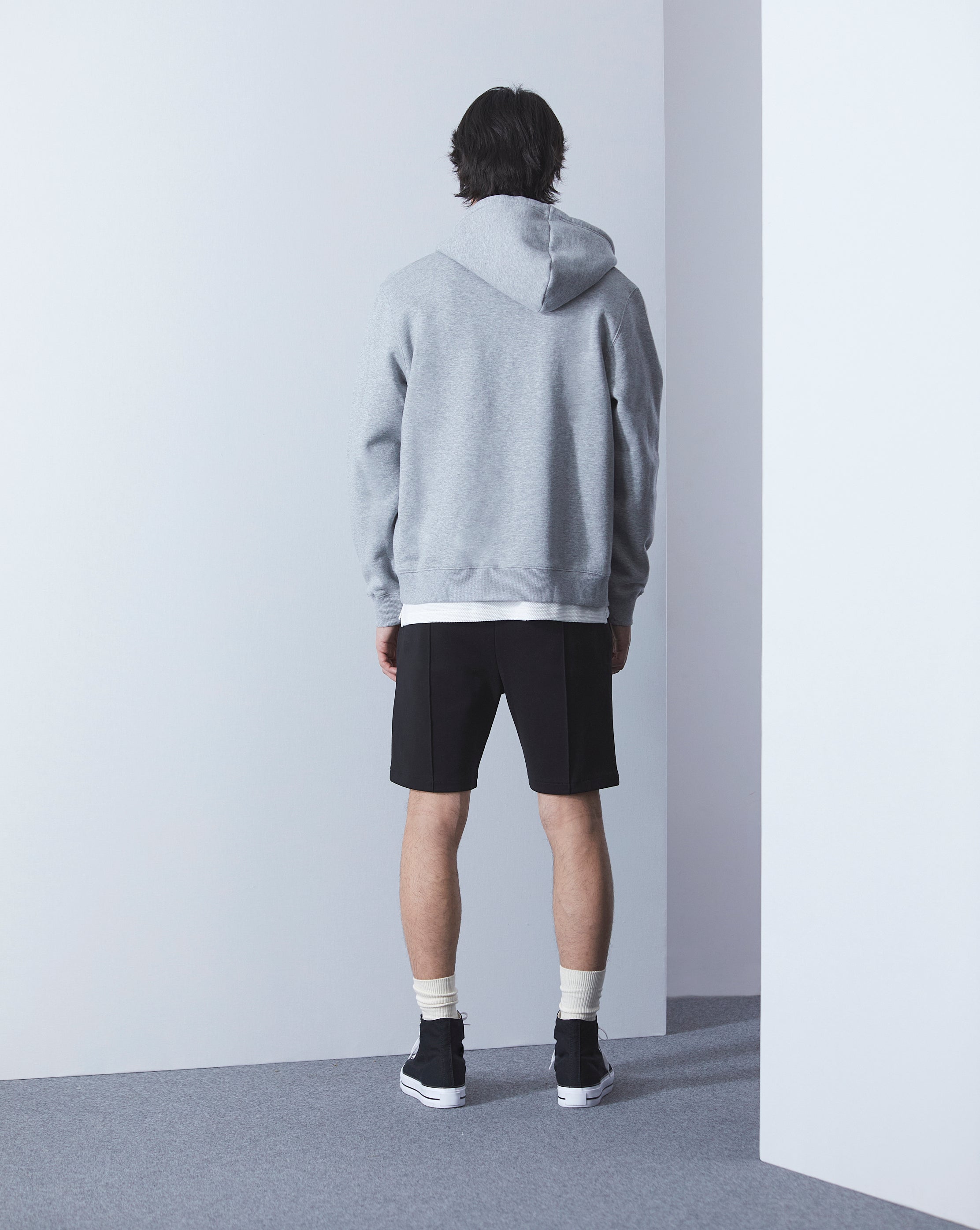 CITY HOOD BASIC GRAY SWEATSHIRT