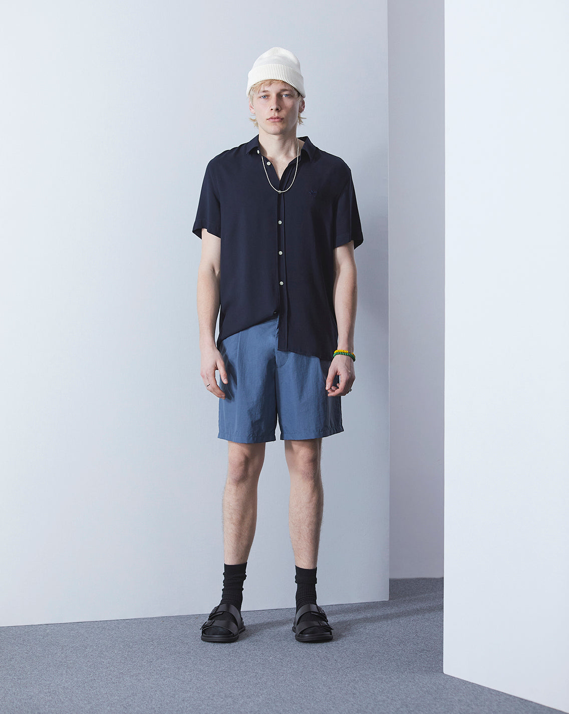 CHEMISE MINIMAL SHORT TOGS BLEU