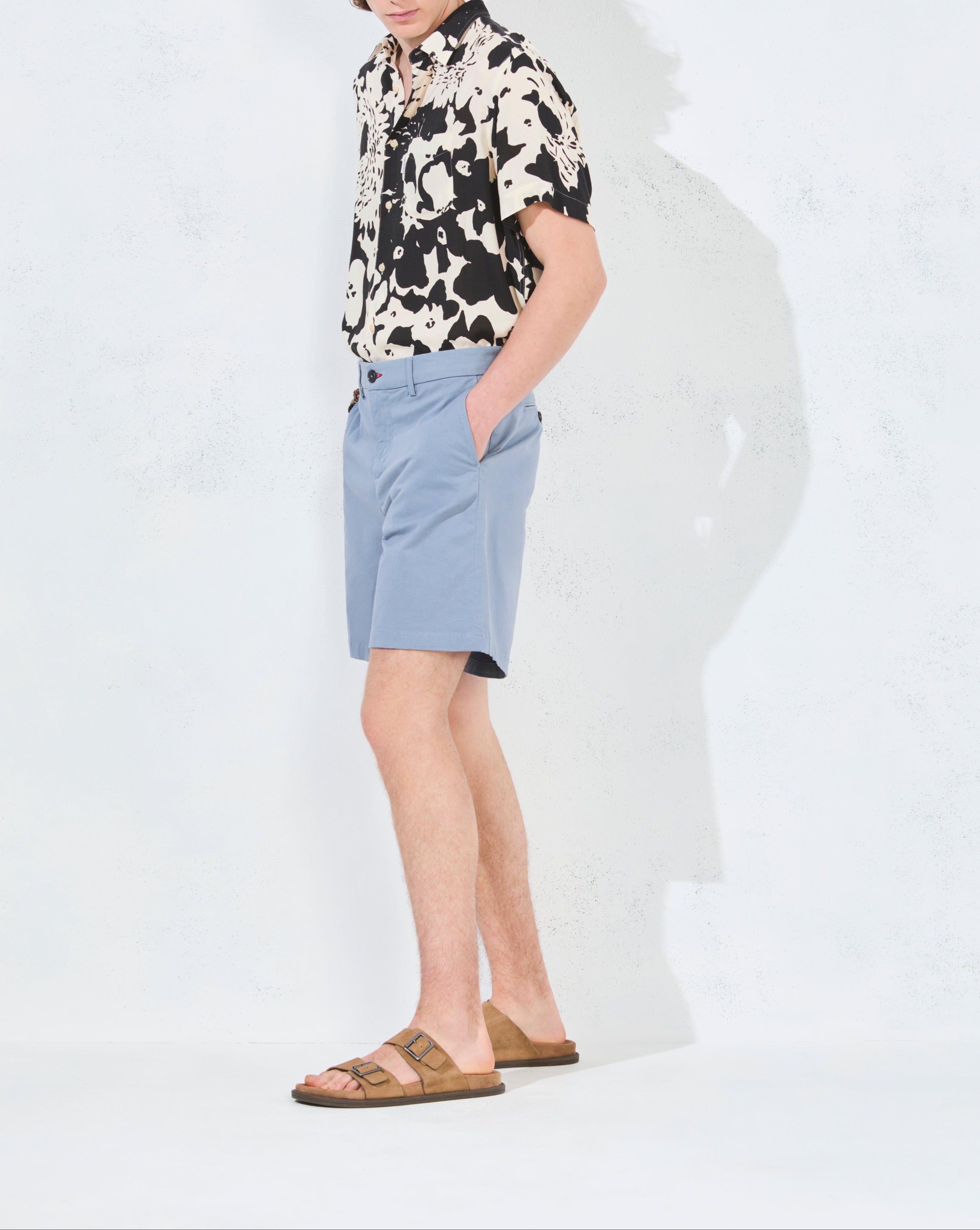 SHORT DUCK BLEU