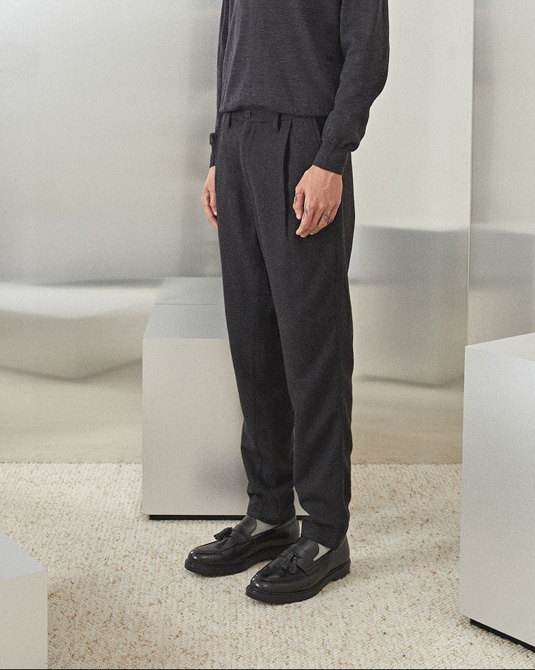 PANTALON DUCK FOLD POP GRIS