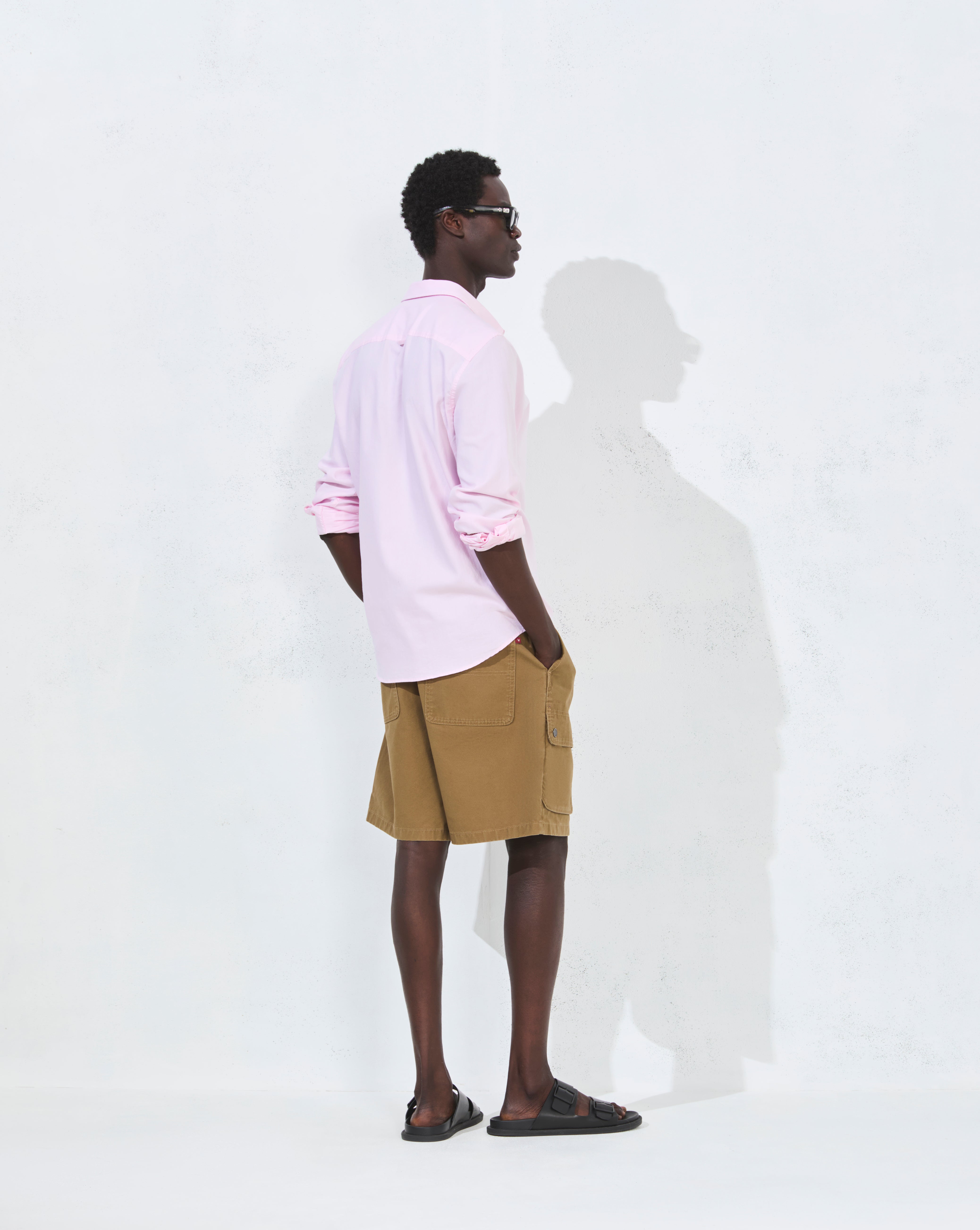 CHEMISE OXFORD ROSE