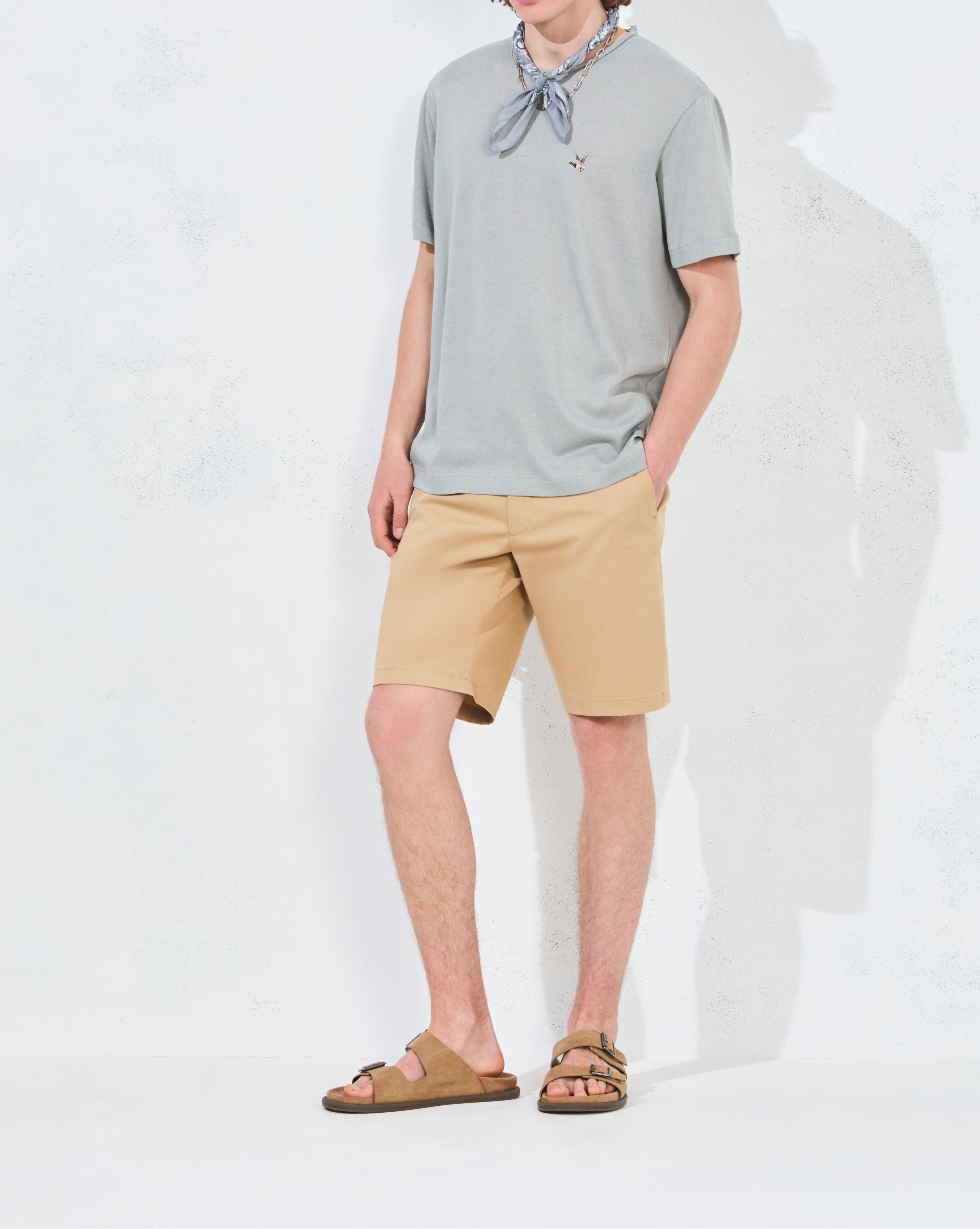 T-SHIRT T-TOGS GRIS