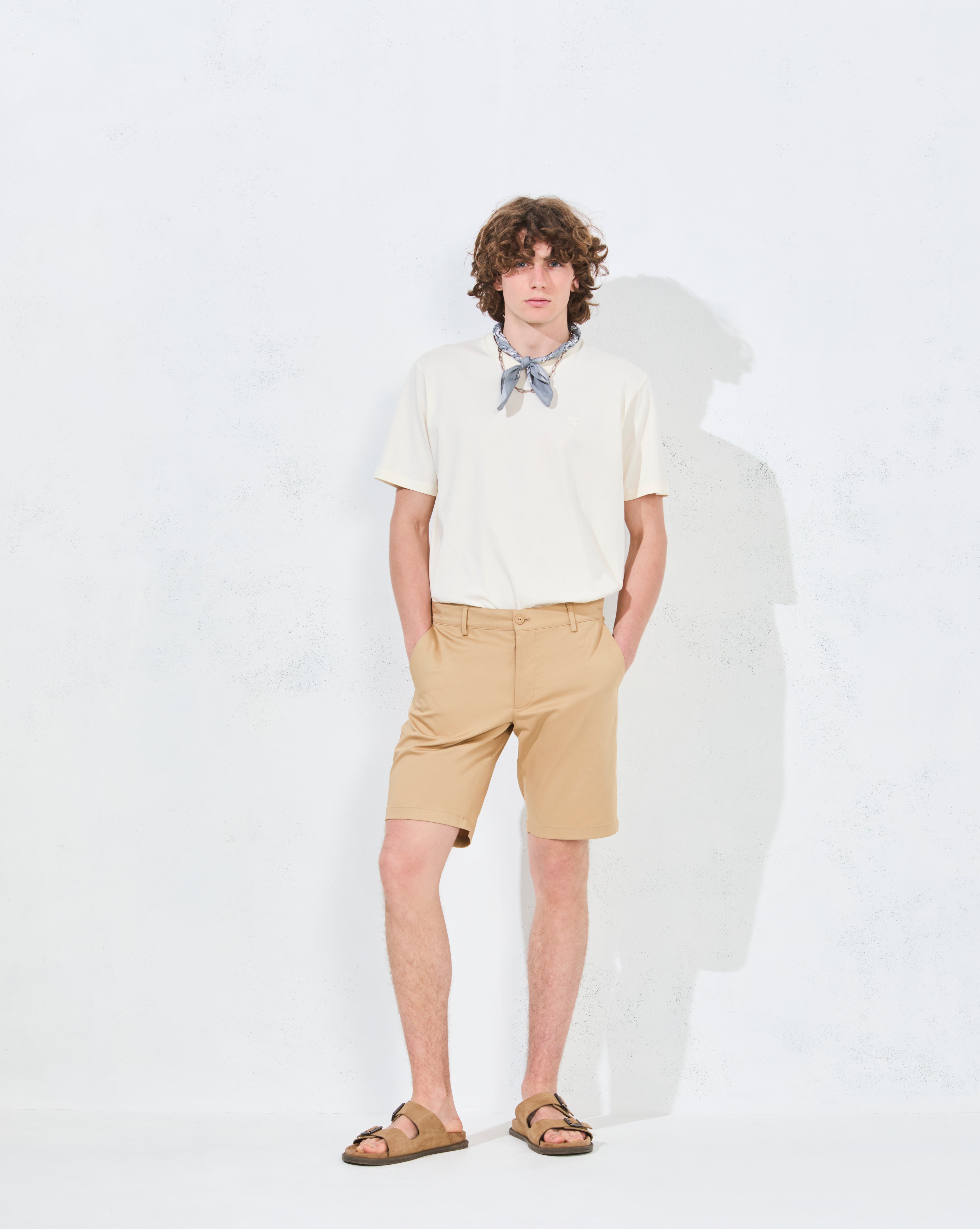 SHORT DUCK BEIGE