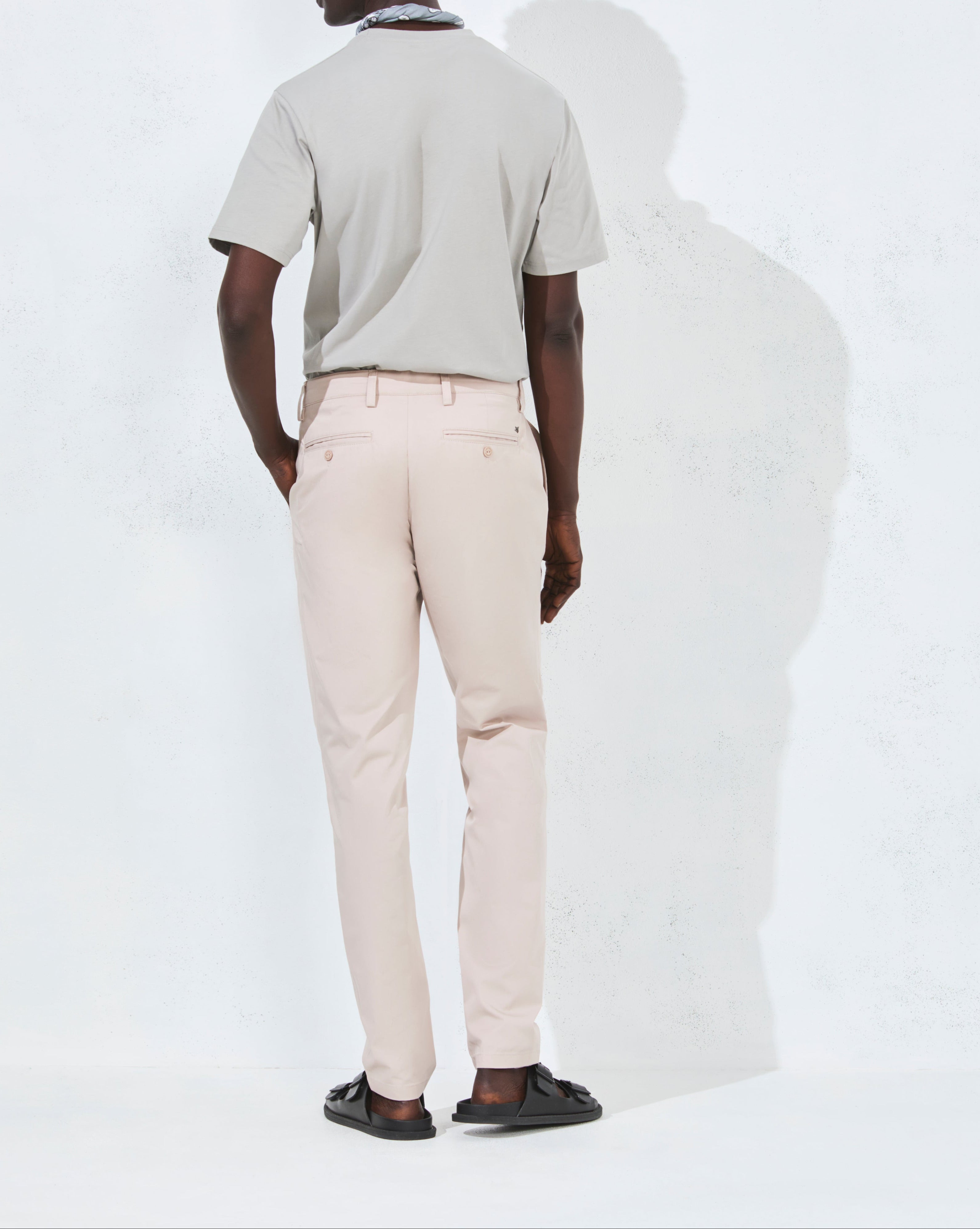 PANTALON DUCK FOLD IVANA BEIGE