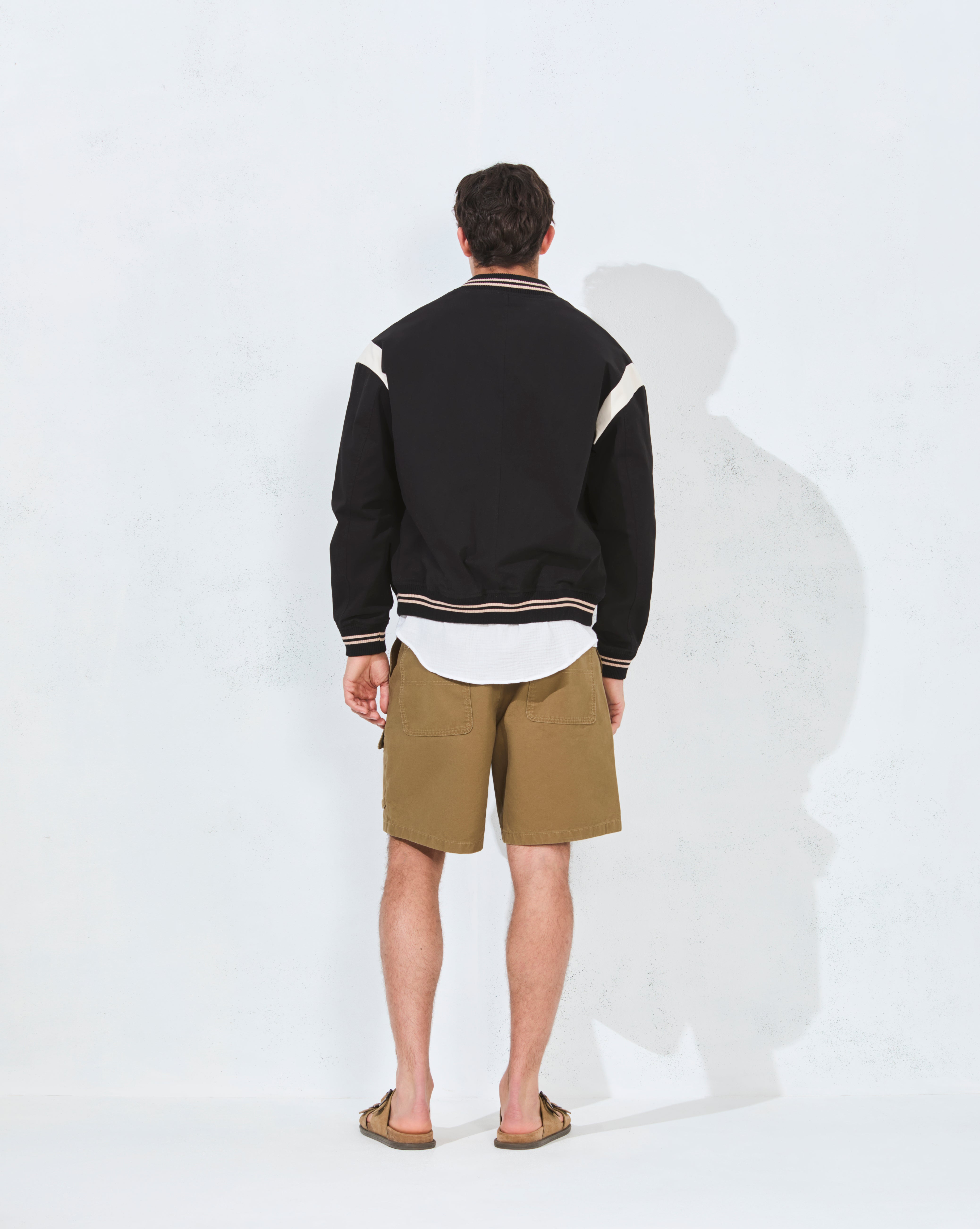 BLACK VARSITY JACKET