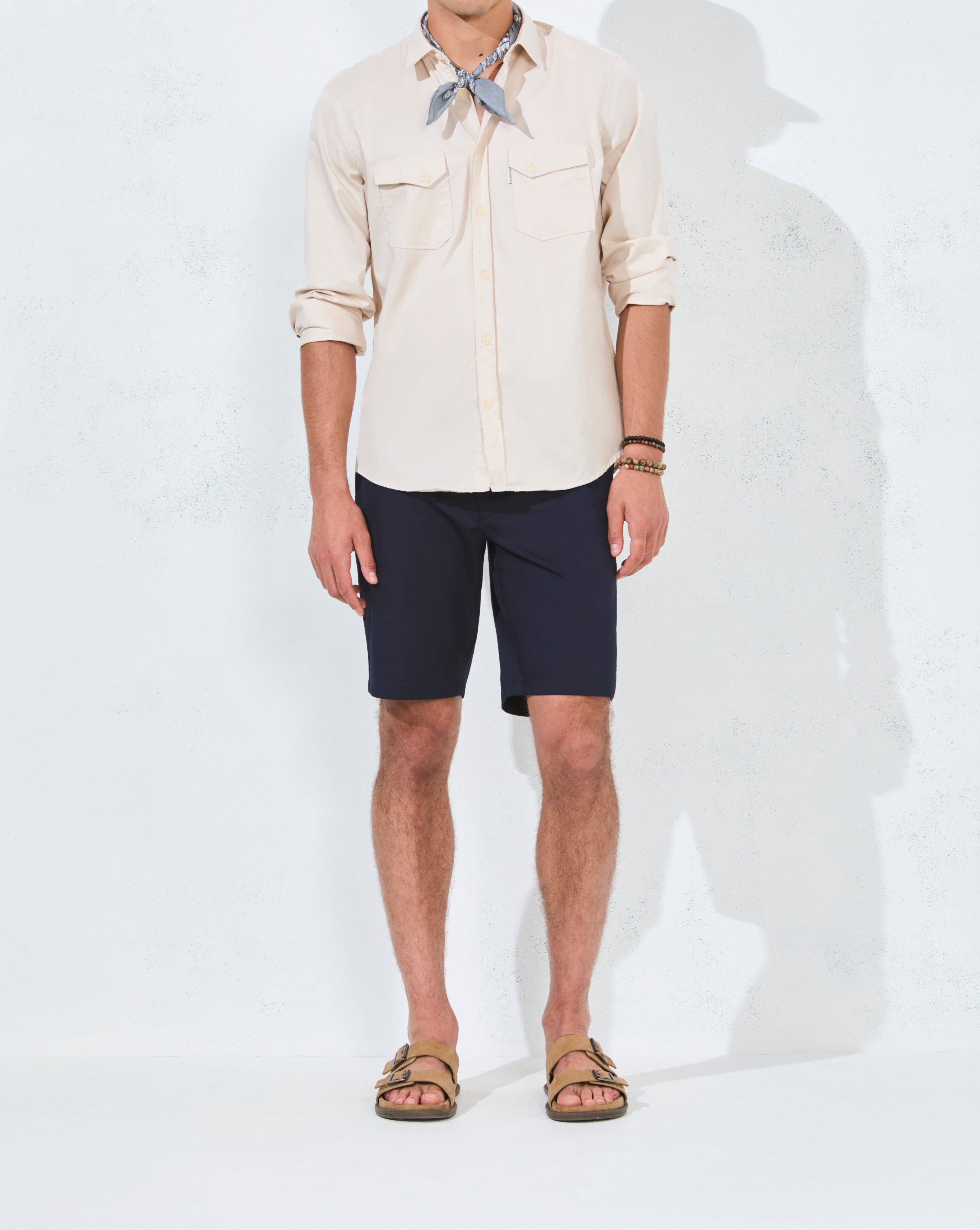 CHEMISE MEXICO BEIGE