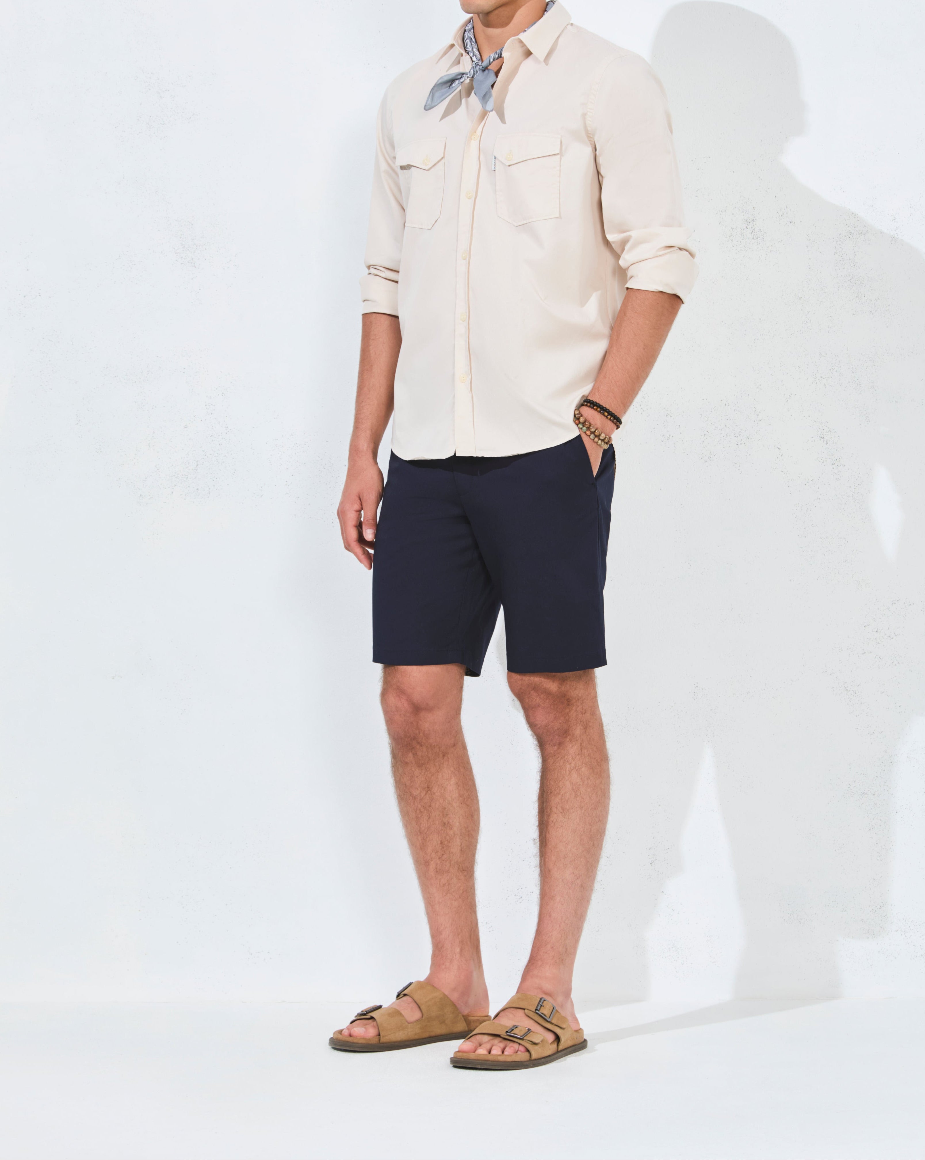 CHEMISE MEXICO BEIGE