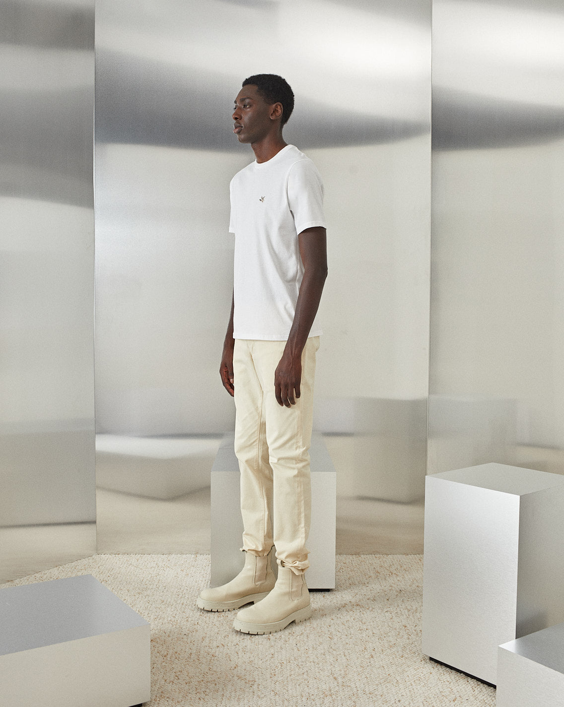 DUCK CHINO PANTS BEIGE